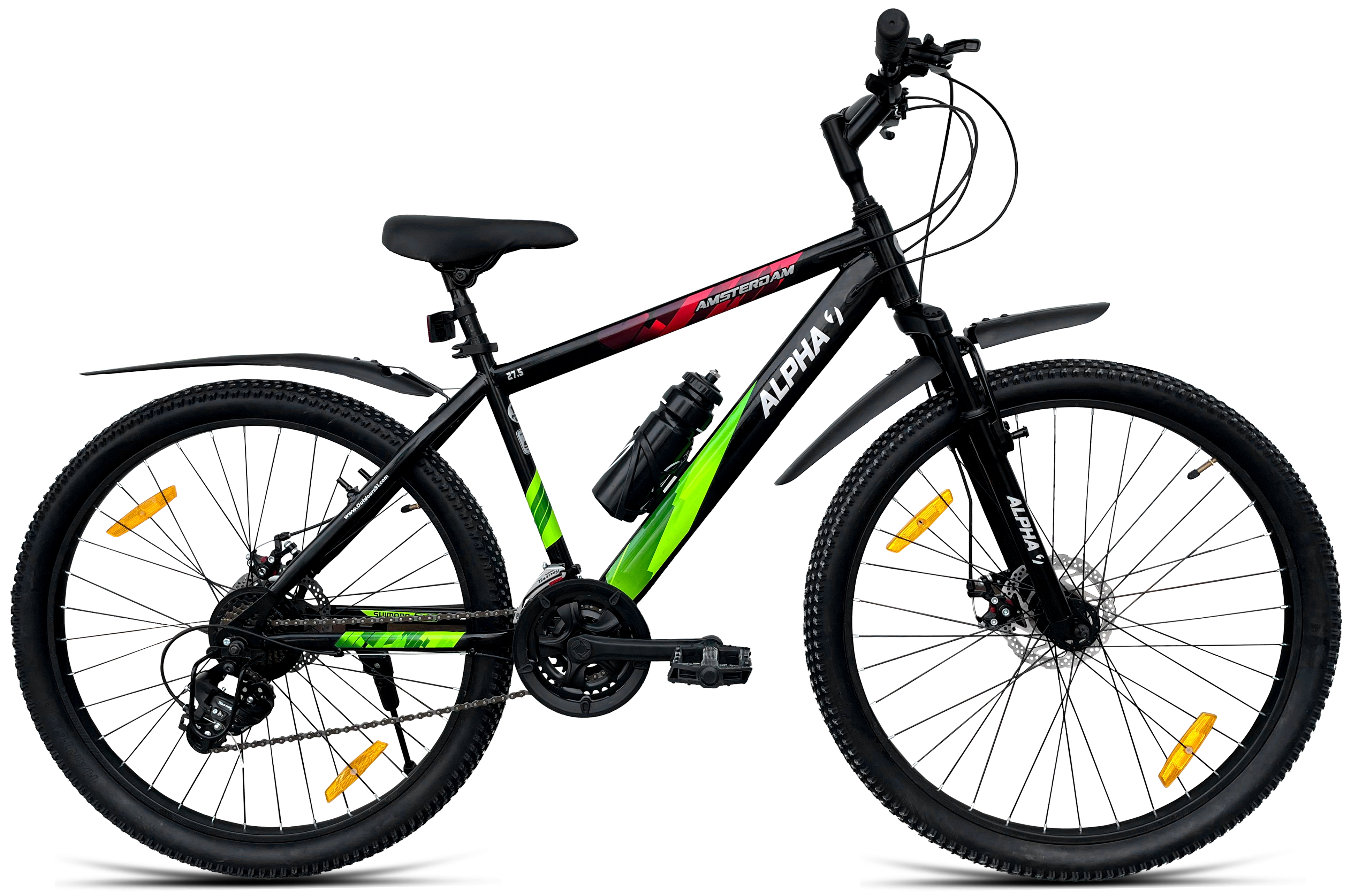 Amsterdam 29T 7 Speed (Black Yellow) image 1