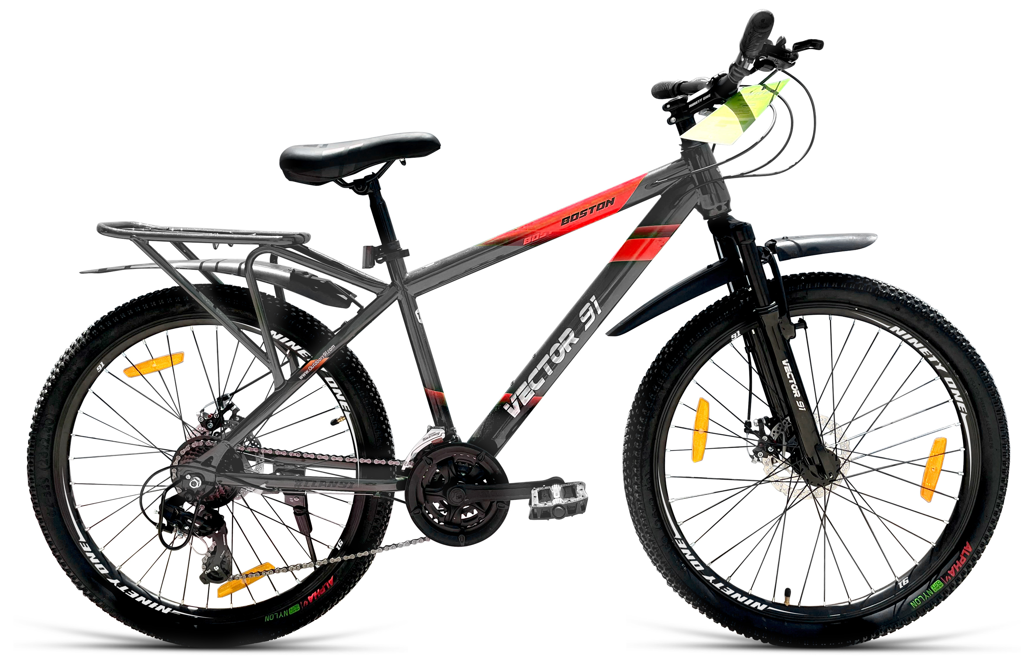 Boston 2 0 21 Speed 24T IBC (Grey Red) image 1