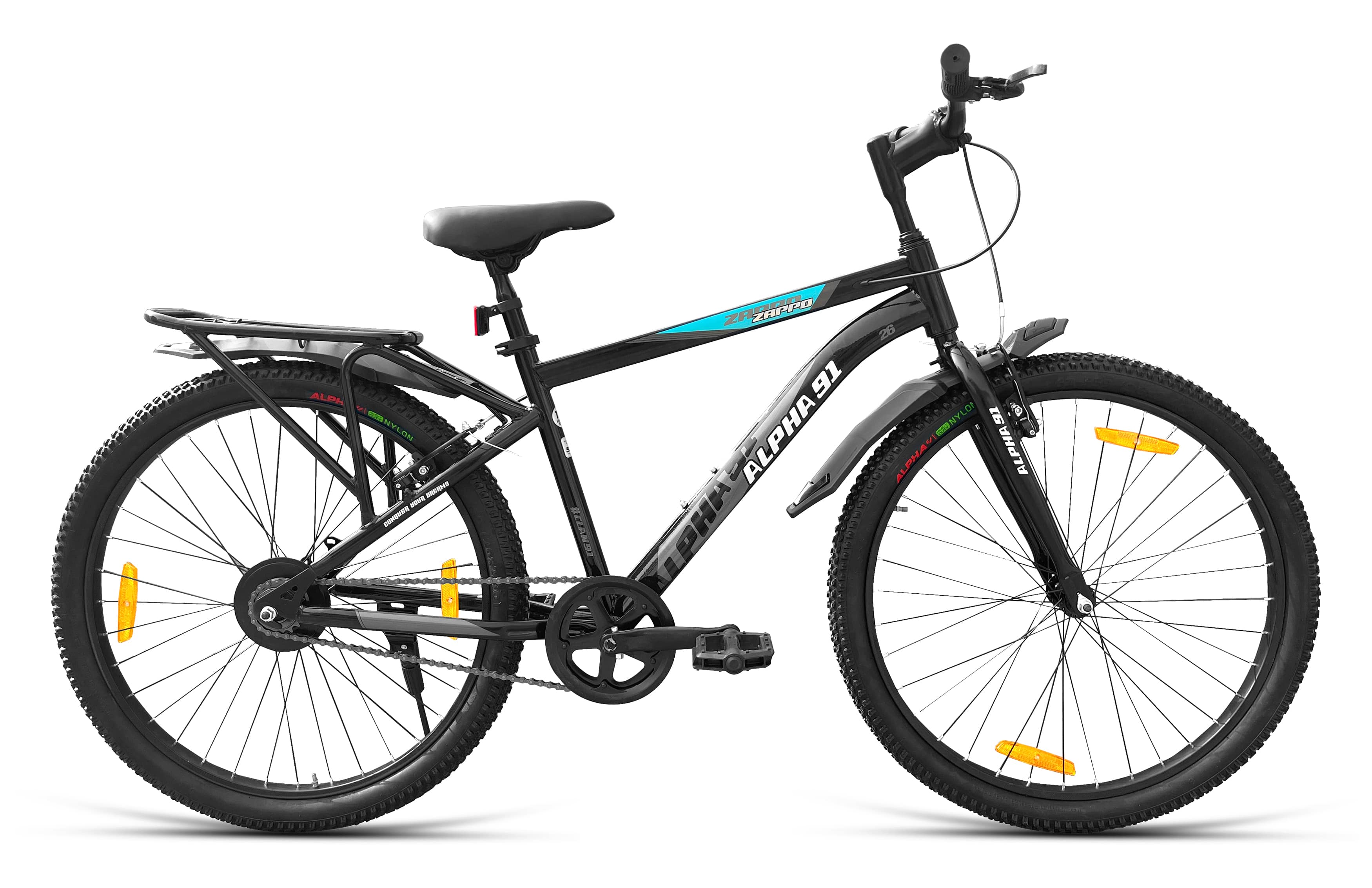 Zappo IBC 24T CKD pack of 2 (Black Cyan) image 1