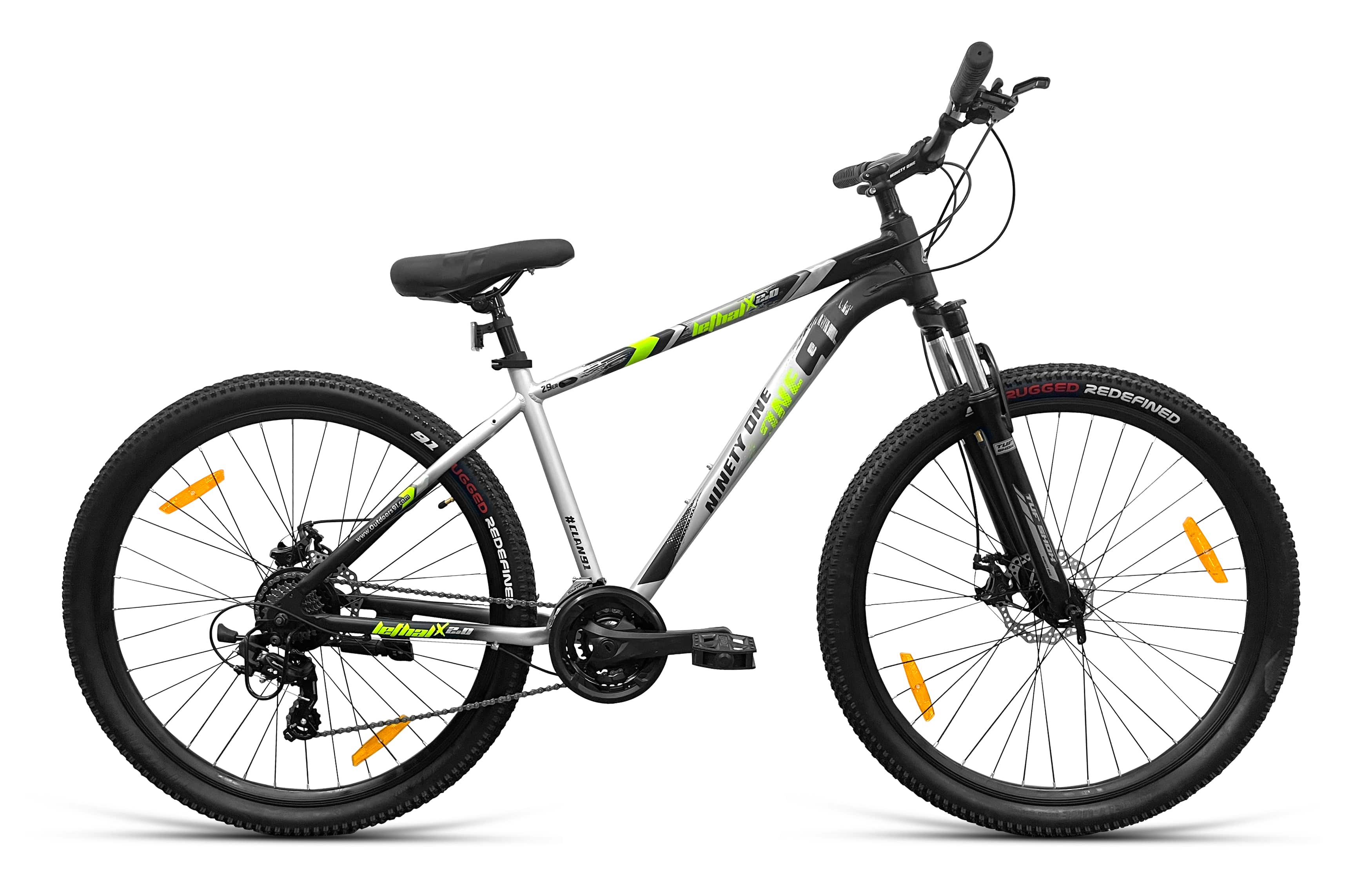 Lethal X D2TX 2 0 Alloy 27 5T 21 Speed 90 SKD (Silver Black) image 1