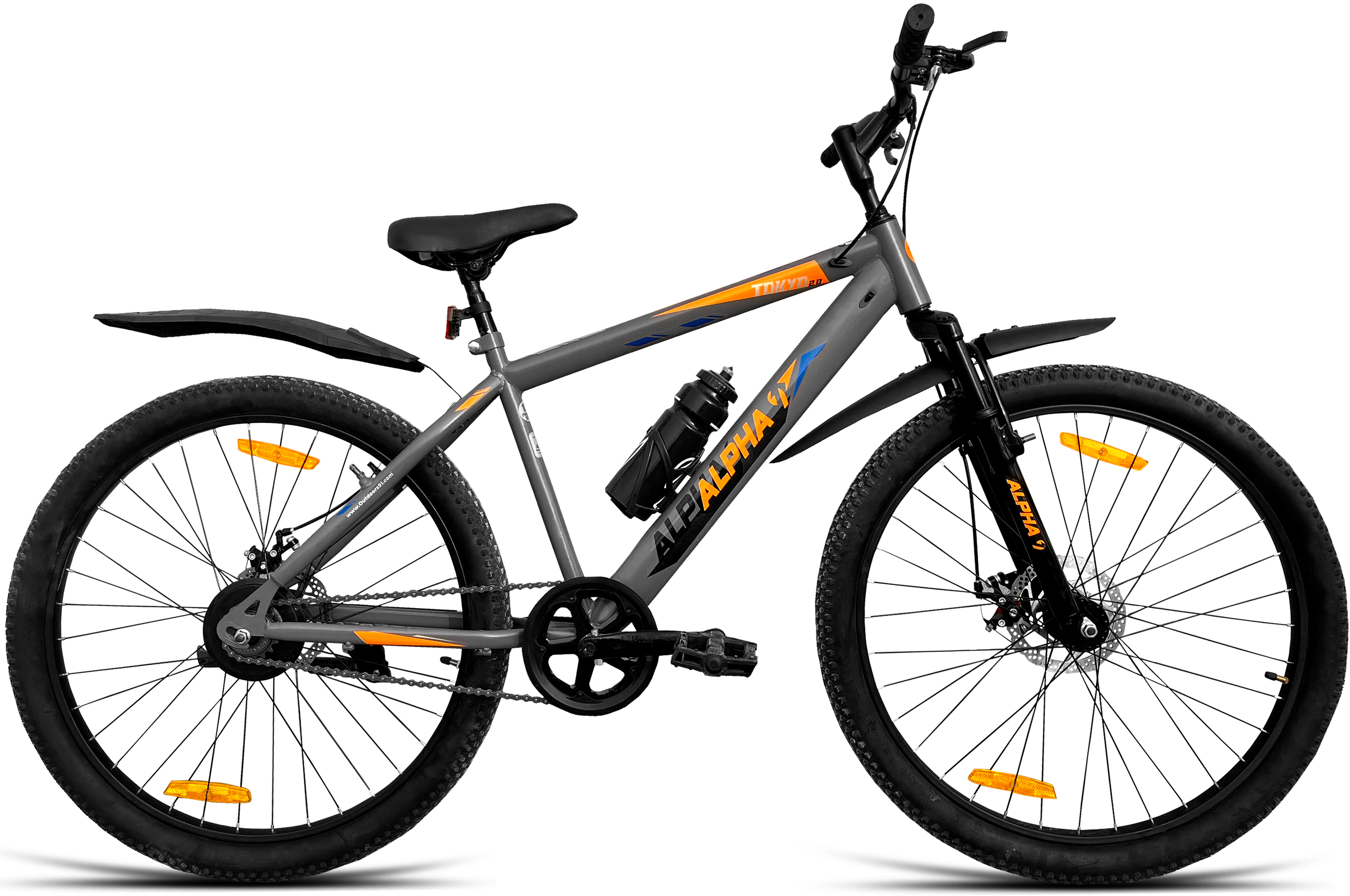Tokyo 2 0 D2TX 29T Steel Rim (Grey Orange) image 1