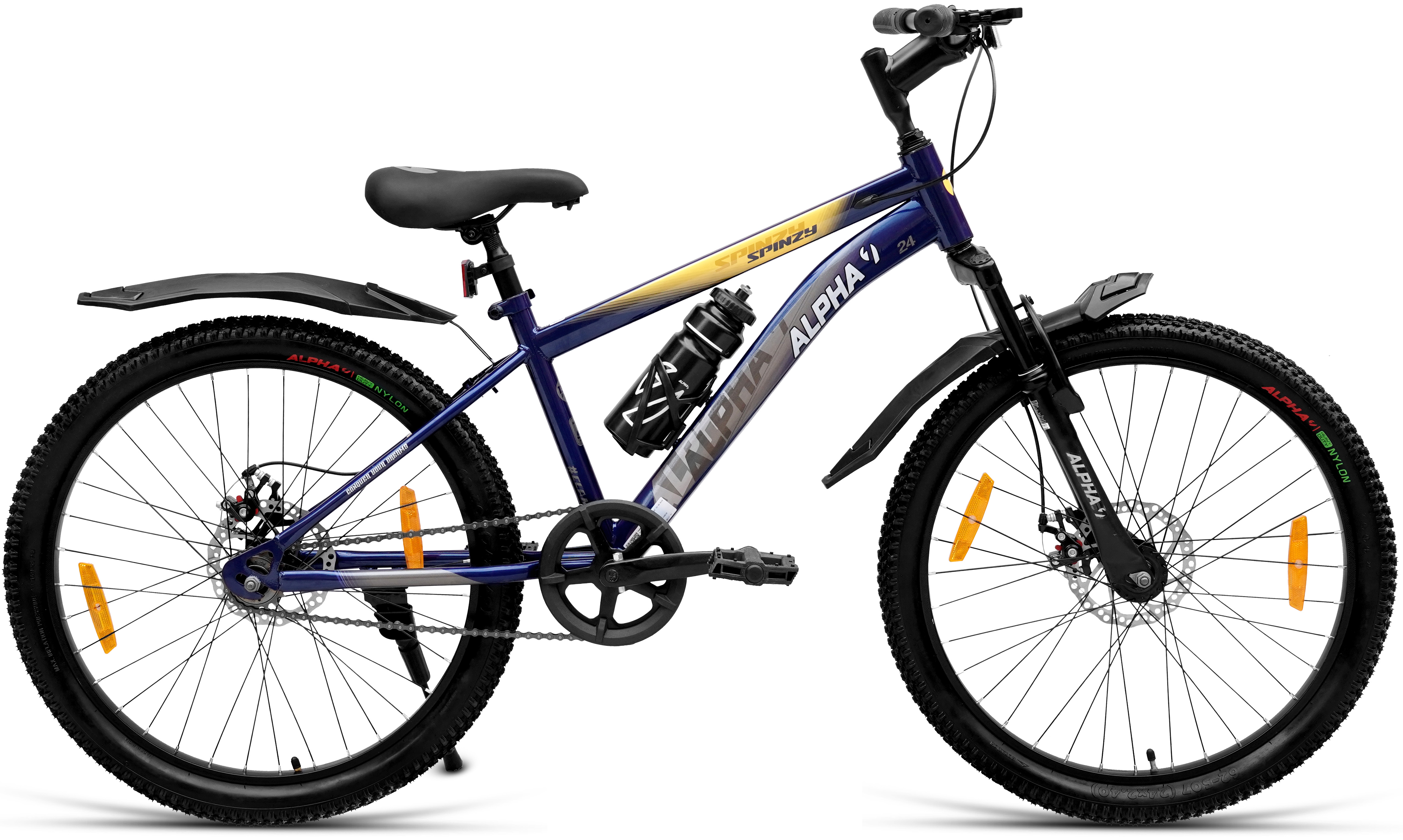 Spinzy D2TX 24T CKD pack of 2 (Blue Gold) image 1