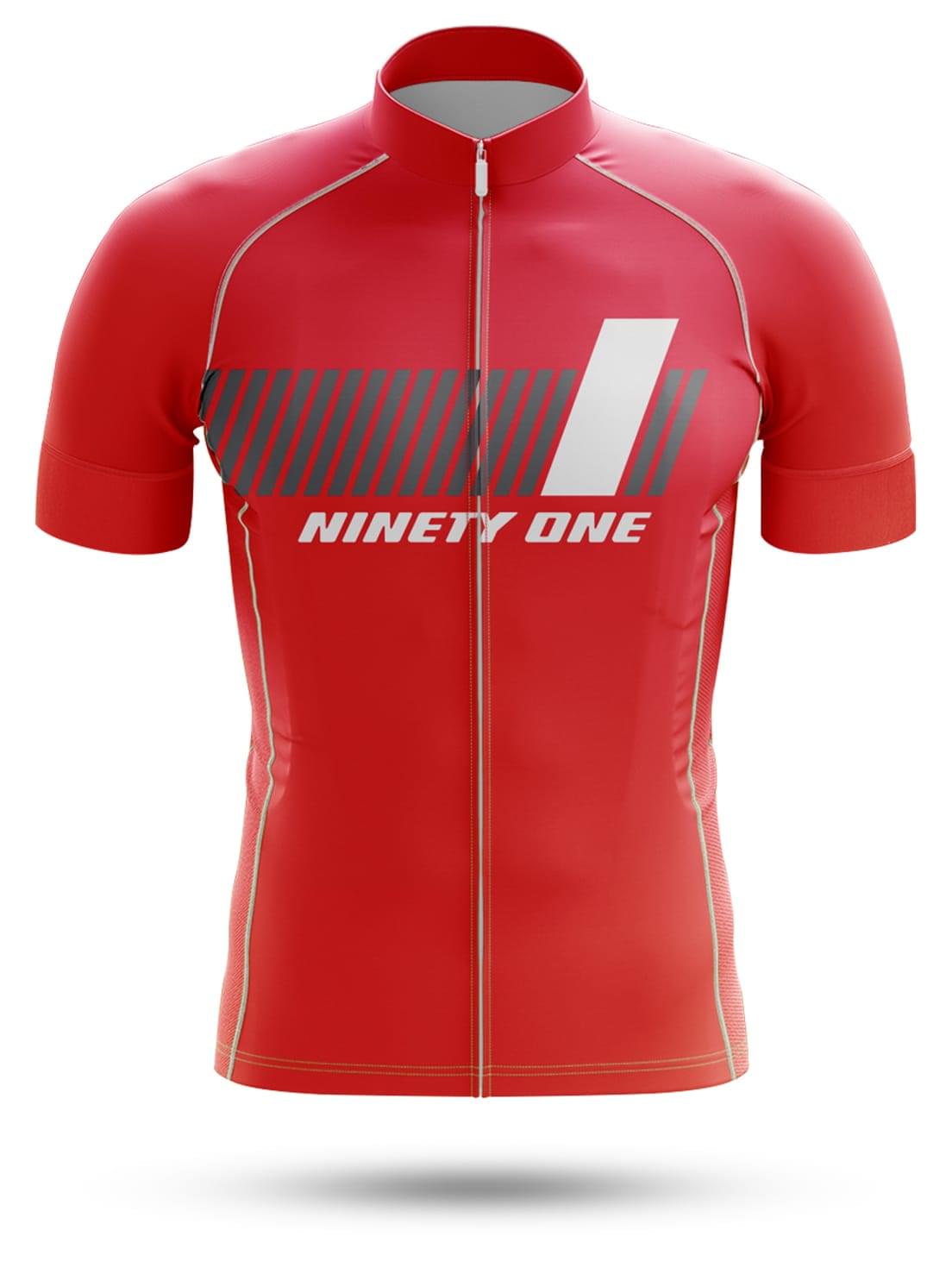 Orange cycling hot sale jersey men's