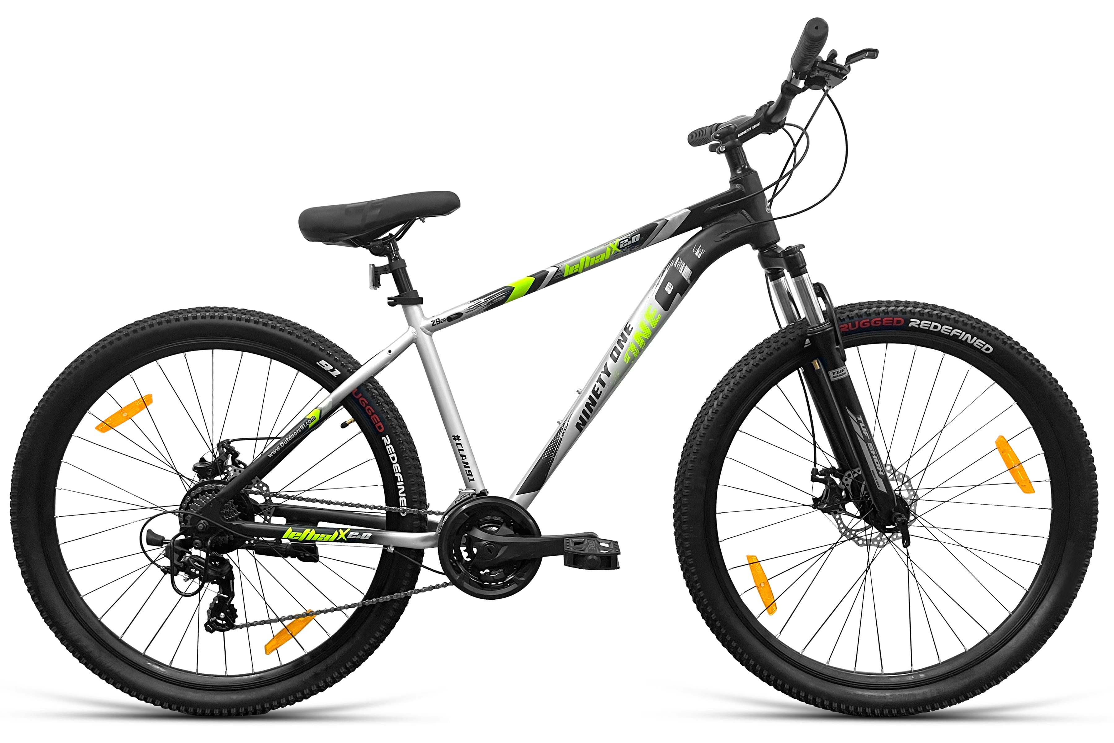 Lethal X D2TX 2 0 Alloy 27 5T 21 Speed 90 SKD (Silver Black) image 1