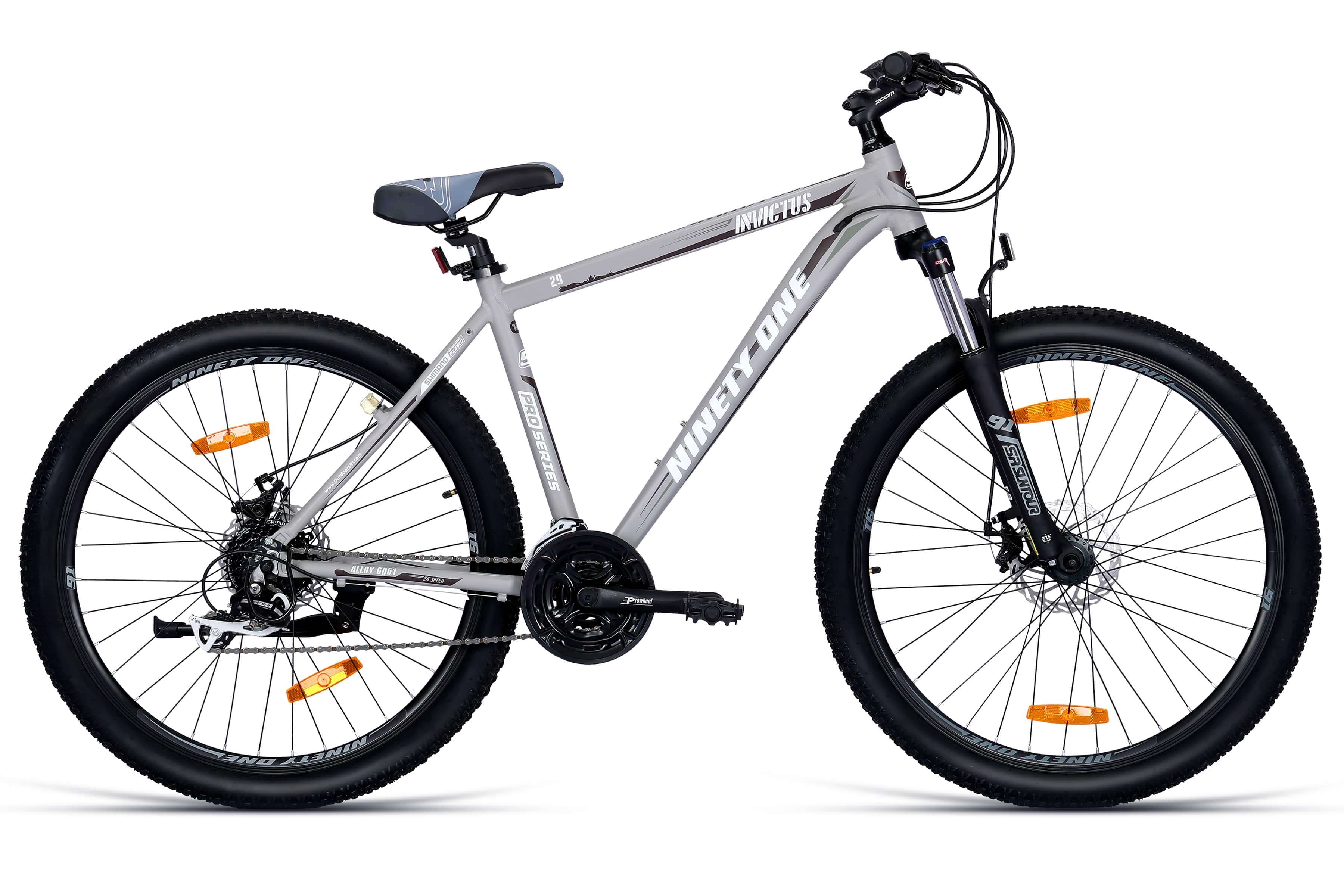 Top Selling Mountain Bikes - Invictus 29T Slate Grey at Rs. 35939 by Ninety One Cycle