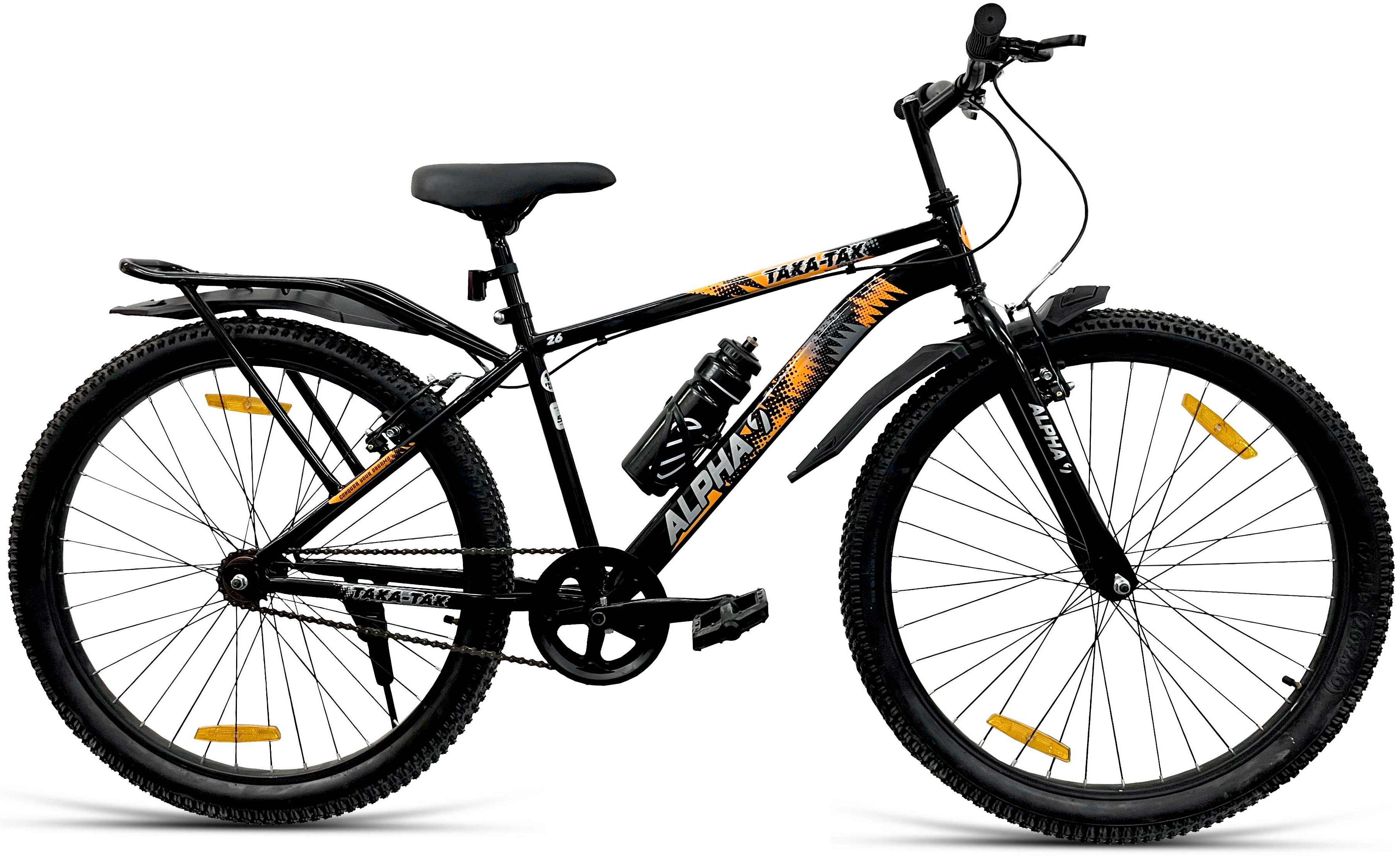 Taka Tak 26T IBC CKD pack of 2 (Black Orange) image 1