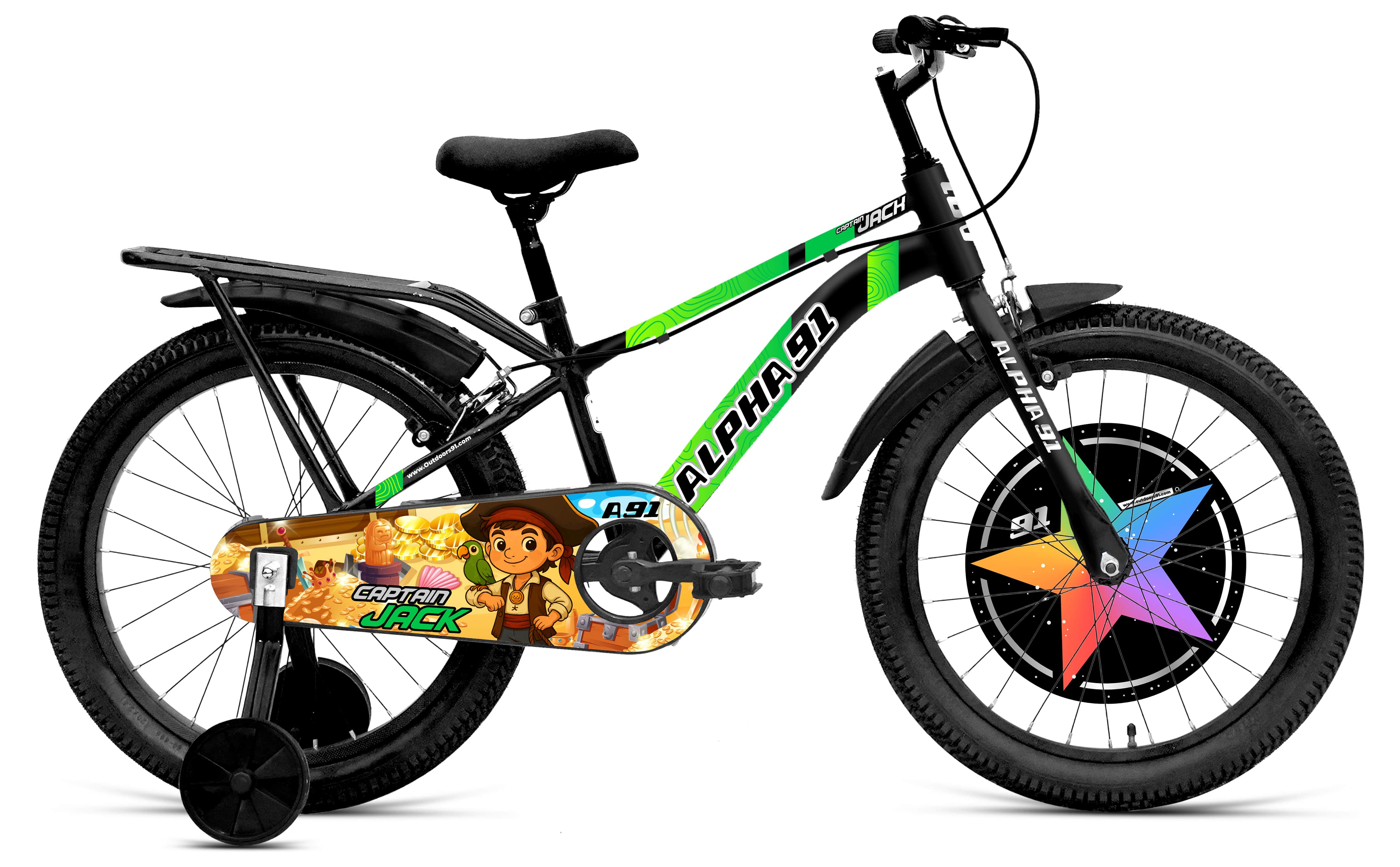 Captain Jack IBC 20T RFC SS 90 SKD P2 (Black Green) image 1