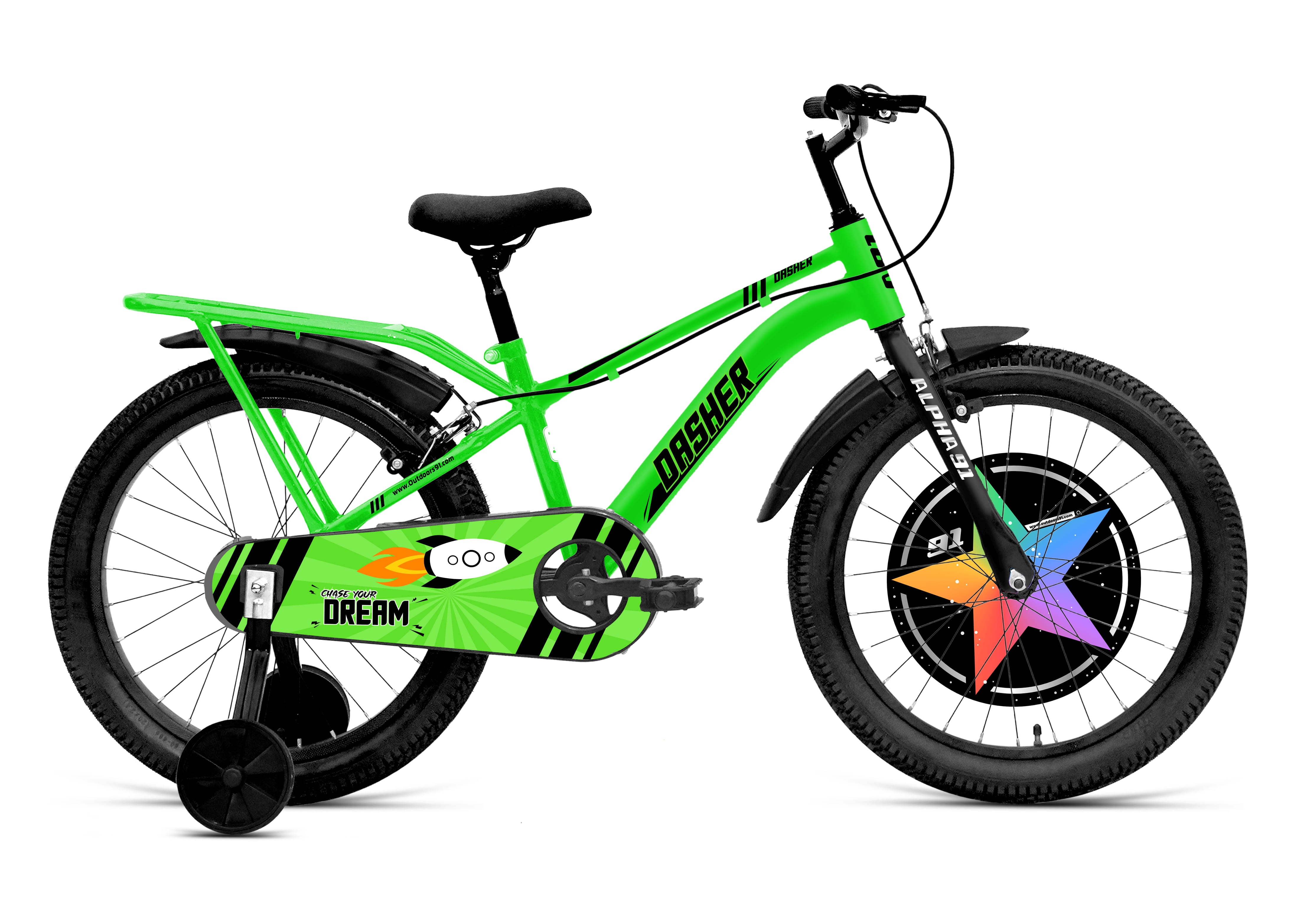 Dasher IBC 20T RFC SS CKD P2 (Green Black) image 1