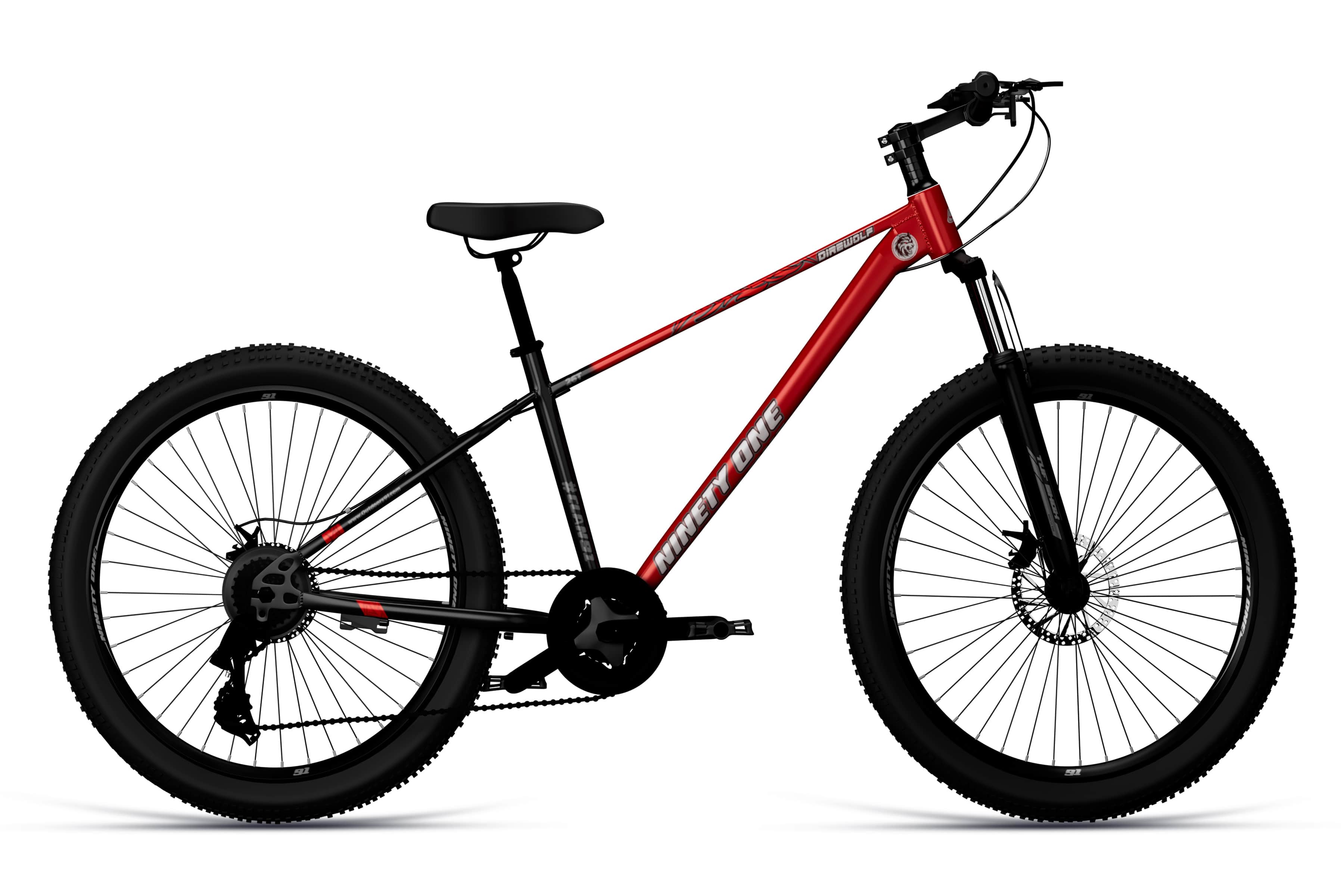 Direwolf D2TX 2 0 27 5T 21 Speed 90 SKD (Red Black) image 1