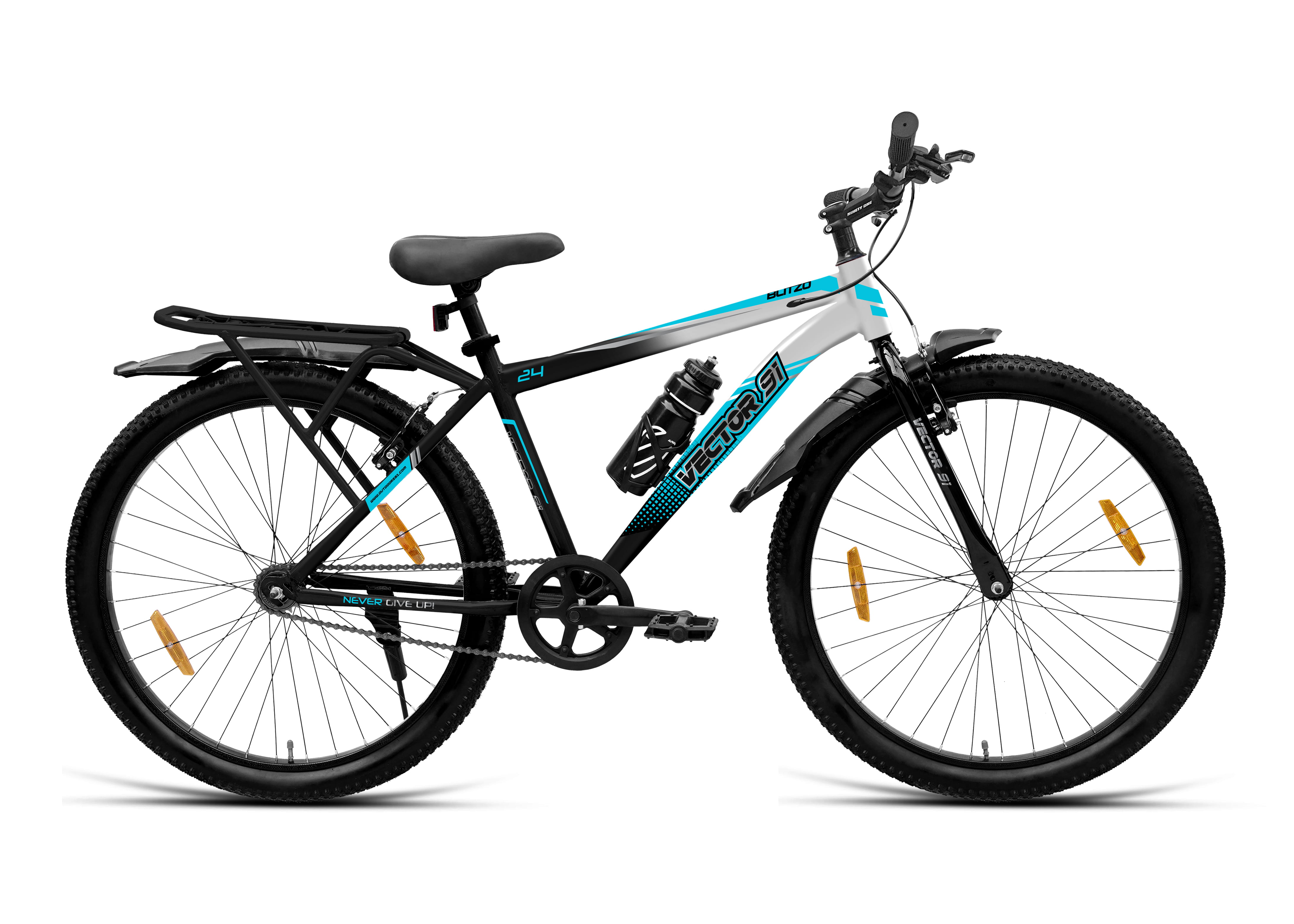 Blitzo IBC 24T CKD pack of 2 (Black Cyan) image 1