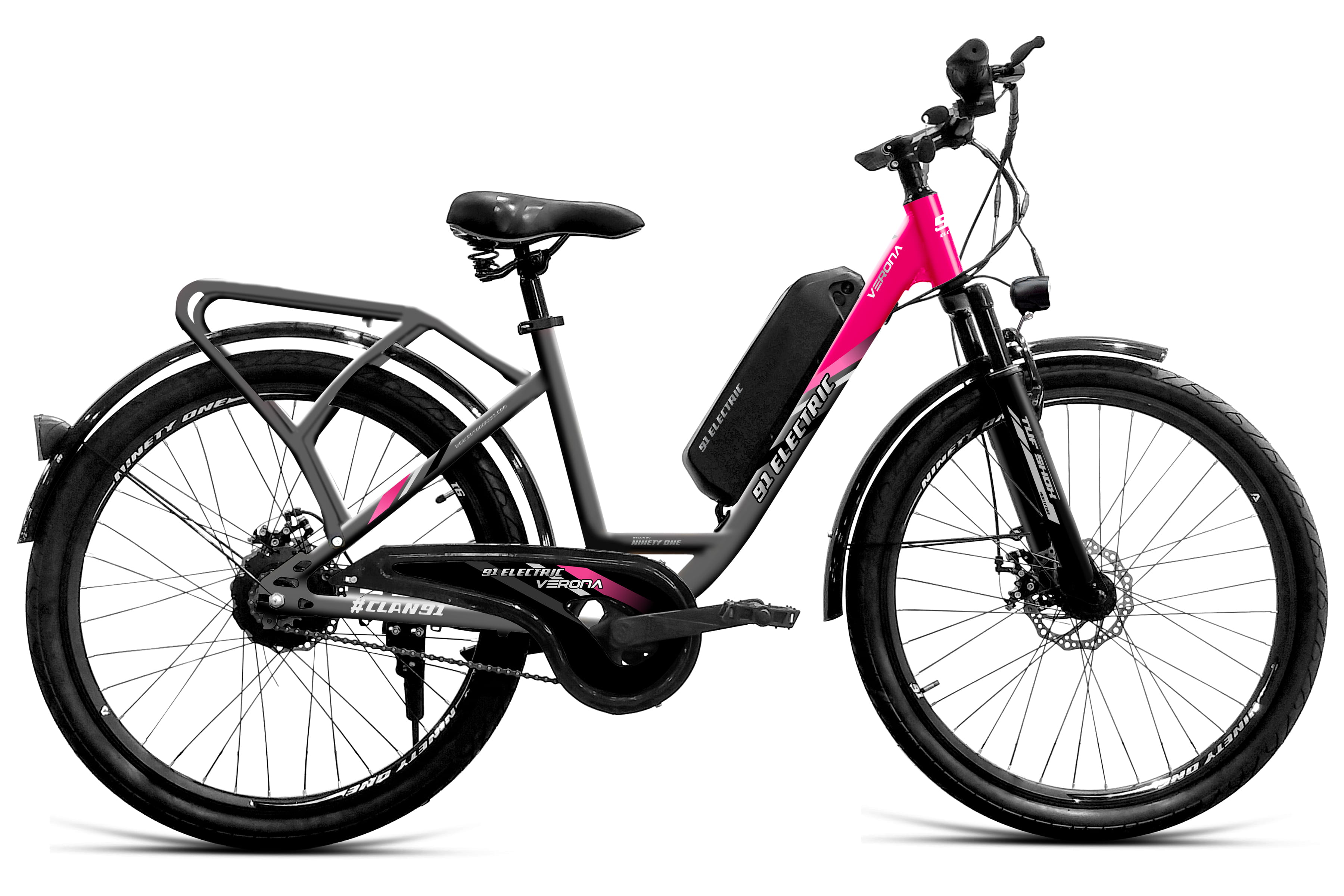 Verona Electric 9 0Ah 26T D2TX SS 90 SKD P1 (Grey Pink) image 1