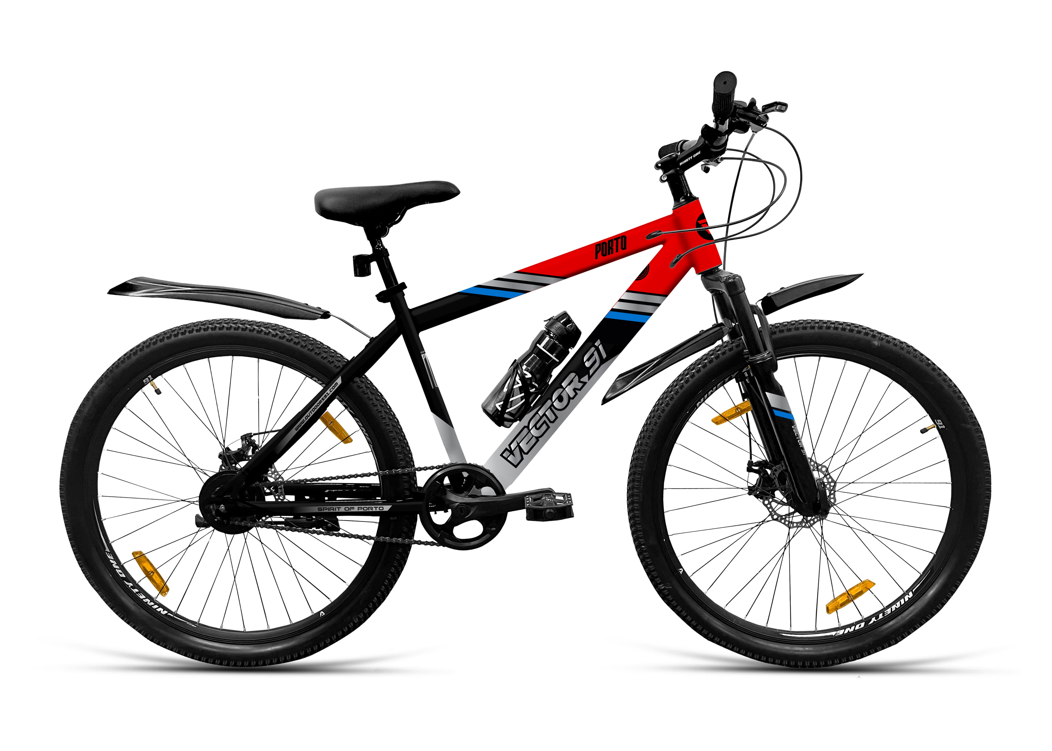 Porto D2TX 24T 90 SKD (Black Red) image 1