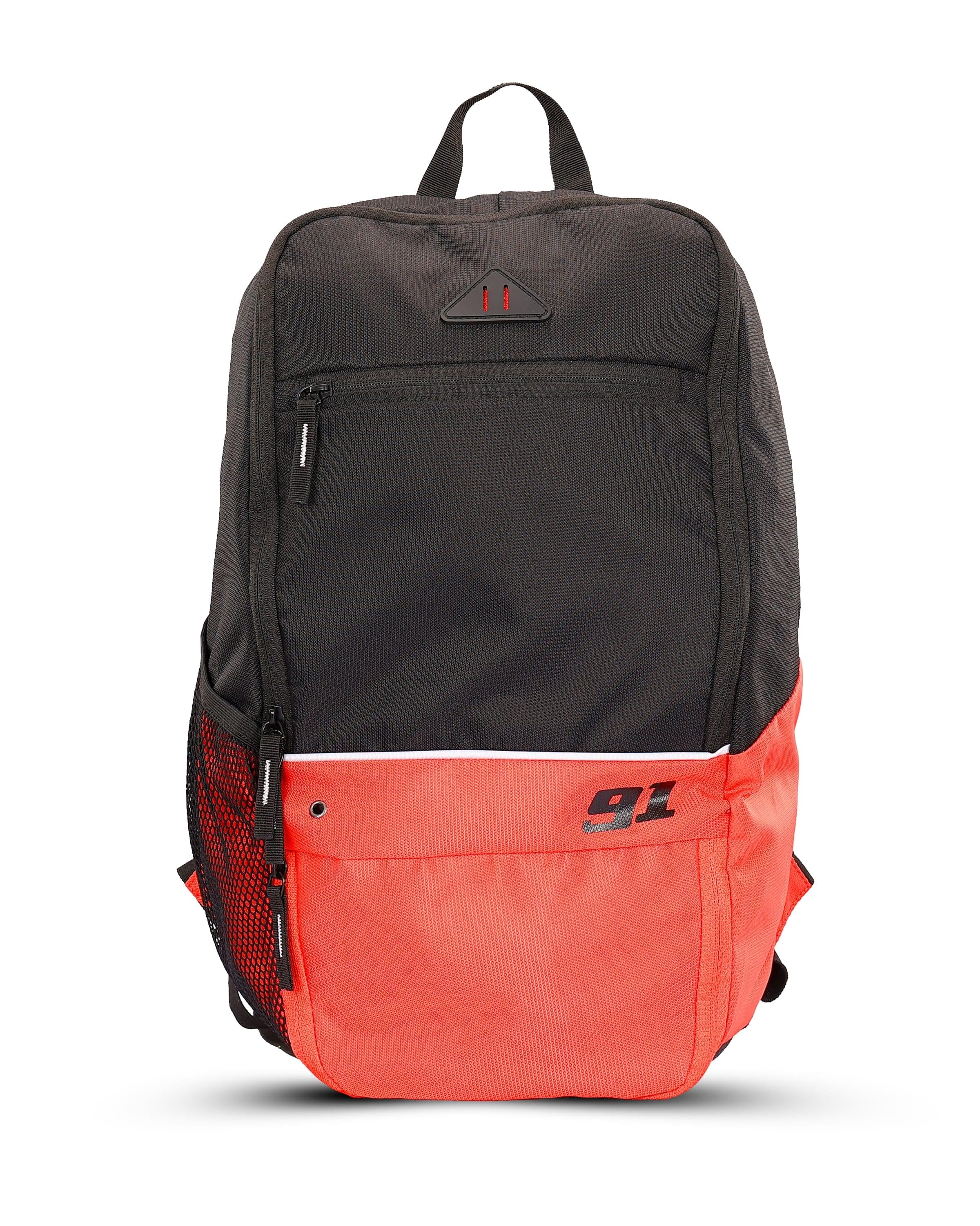 Black and red outlet bookbag