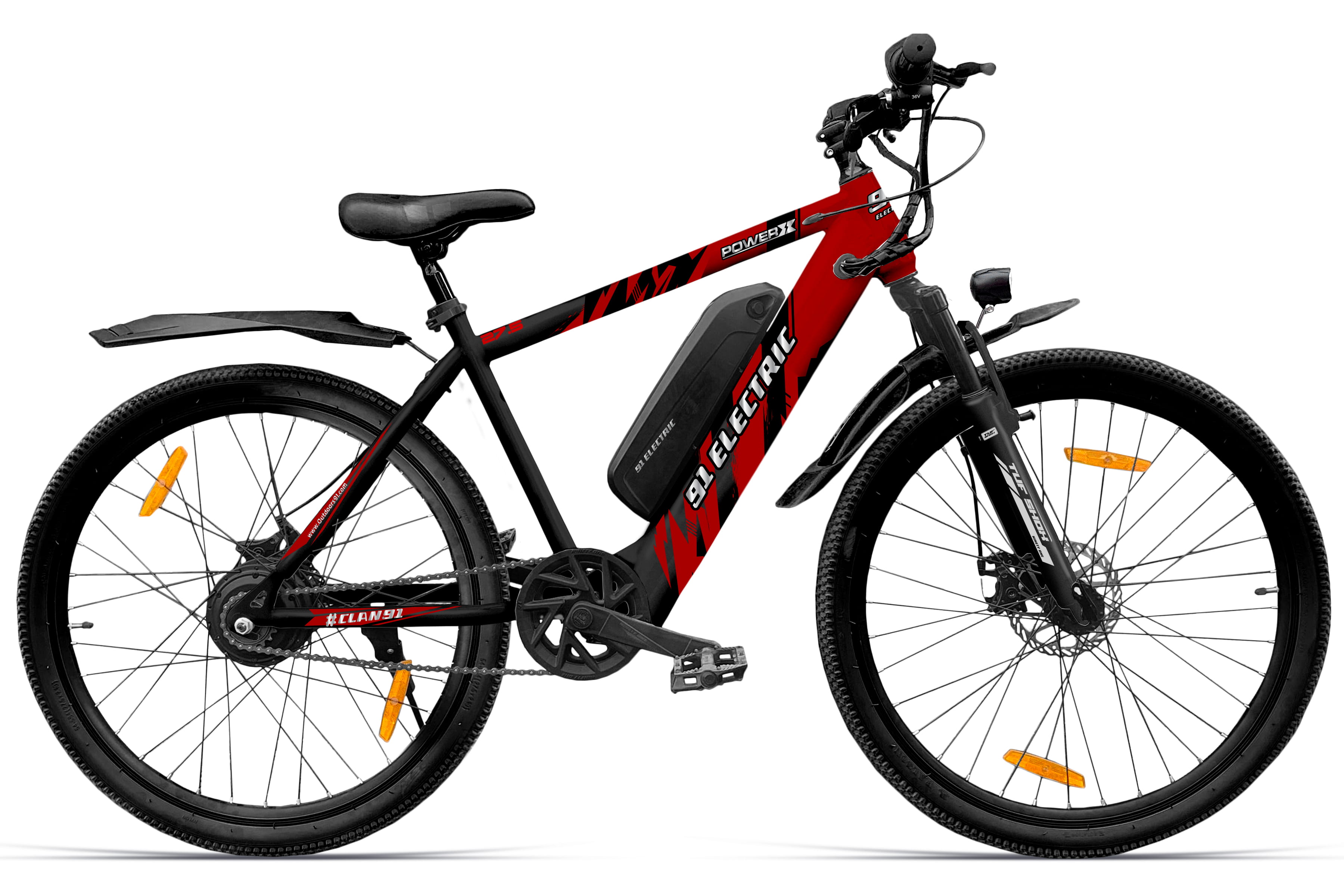 PowerX Electric 9 0Ah 27 5T D2TX SS 90 SKD P1 (Black Red) image 1