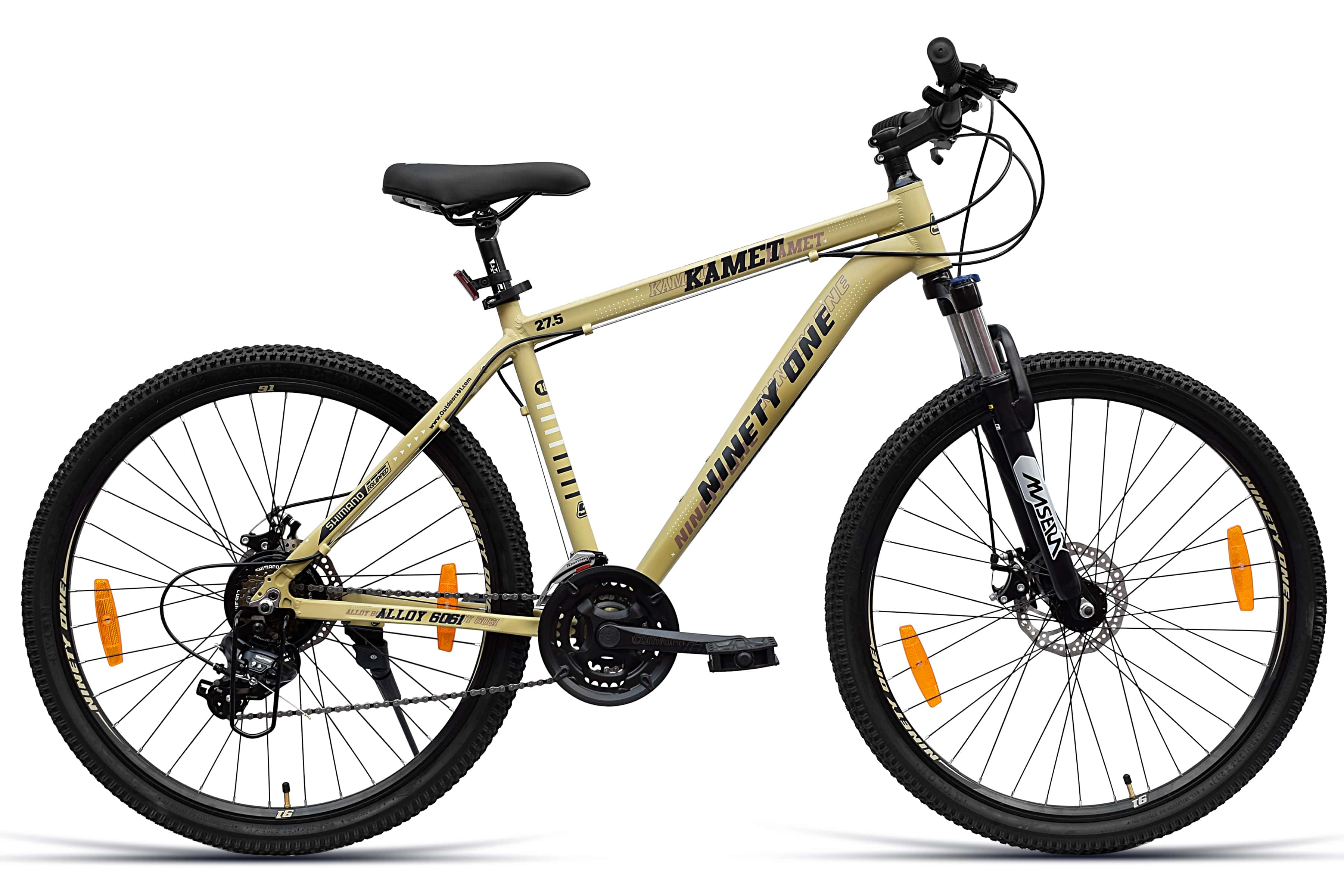 Top Selling Mountain Bikes - Kamet 27 5T Sand Black at Rs. 28499 by Ninety One Cycle