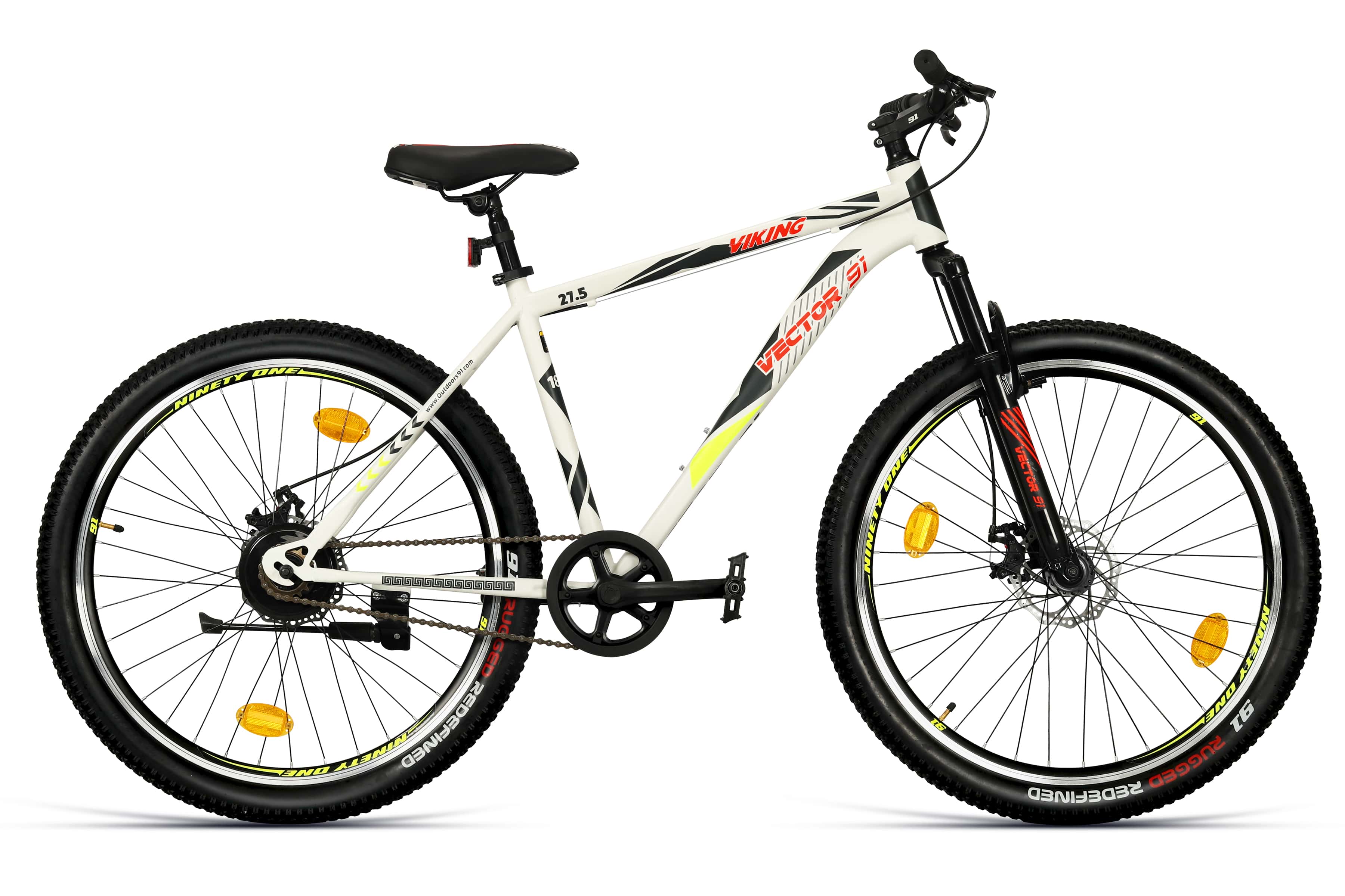 Top Selling All Terrain Bikes - Viking 27 5T Gray Black at Rs. 10469 by Ninety One Cycle