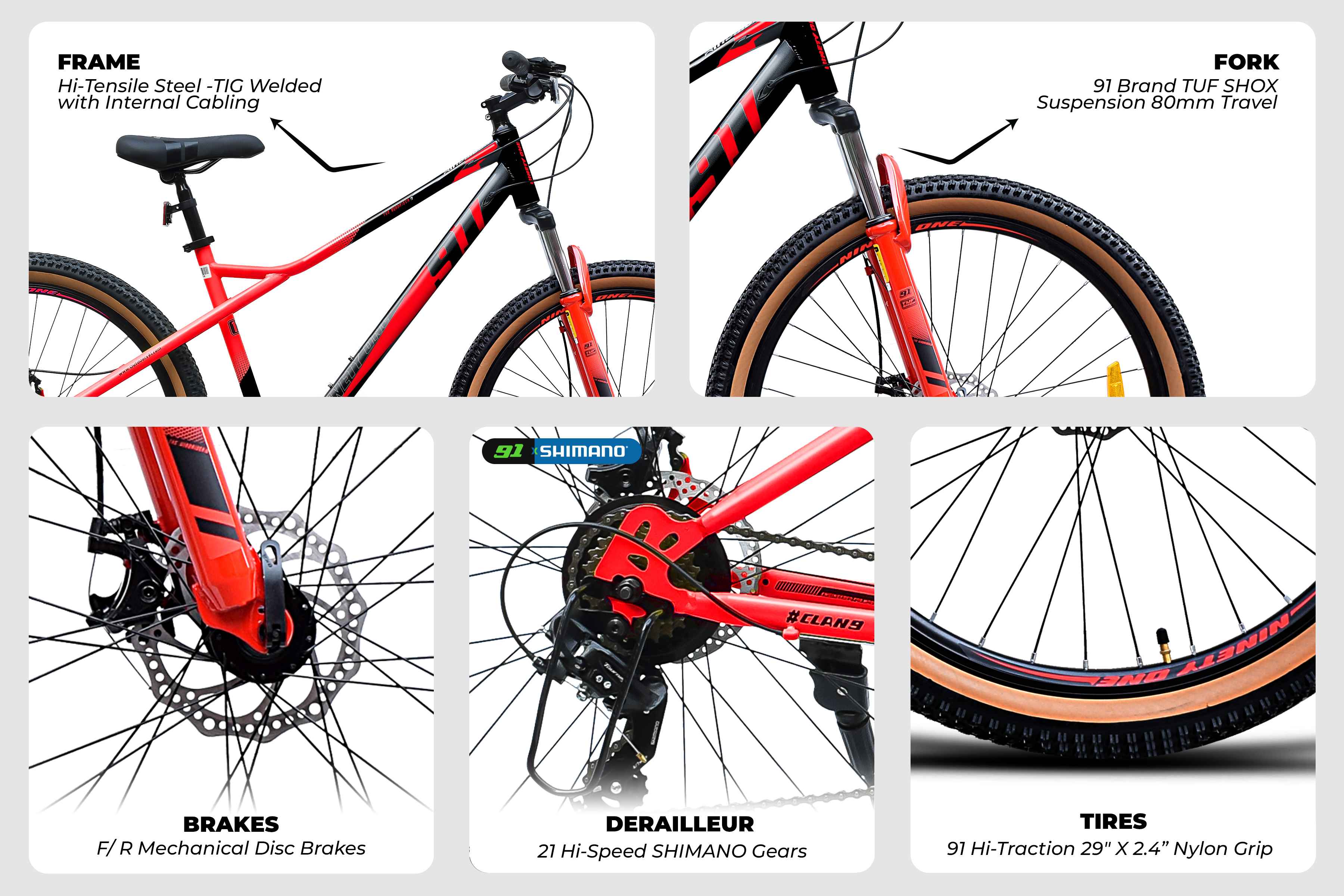 Buy Windrider 29T Cycle by 91 Online | Ninety One Bicycles