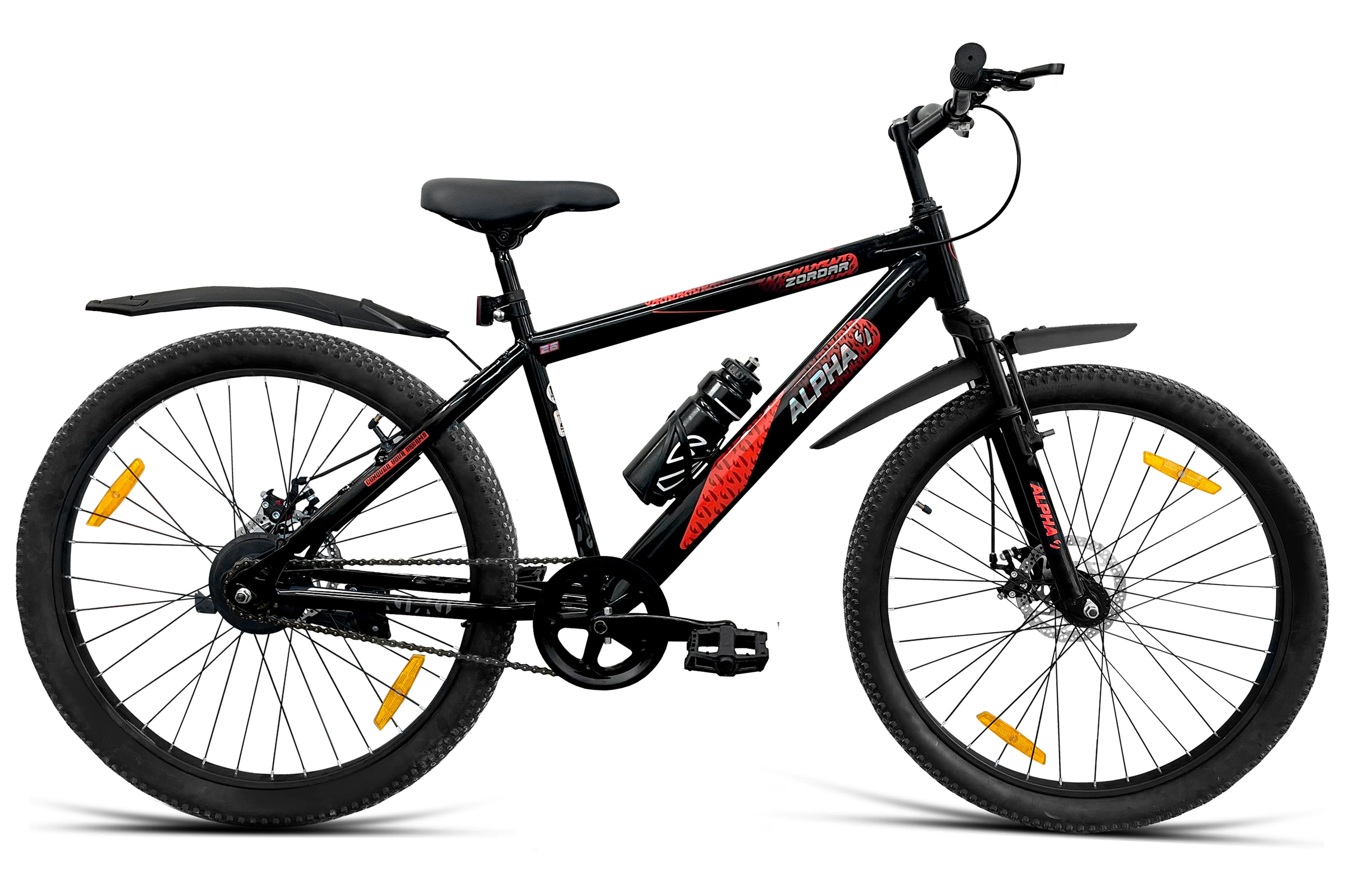 Zordar D2TX 26T CKD Pack of 2 (Black Red) image 1