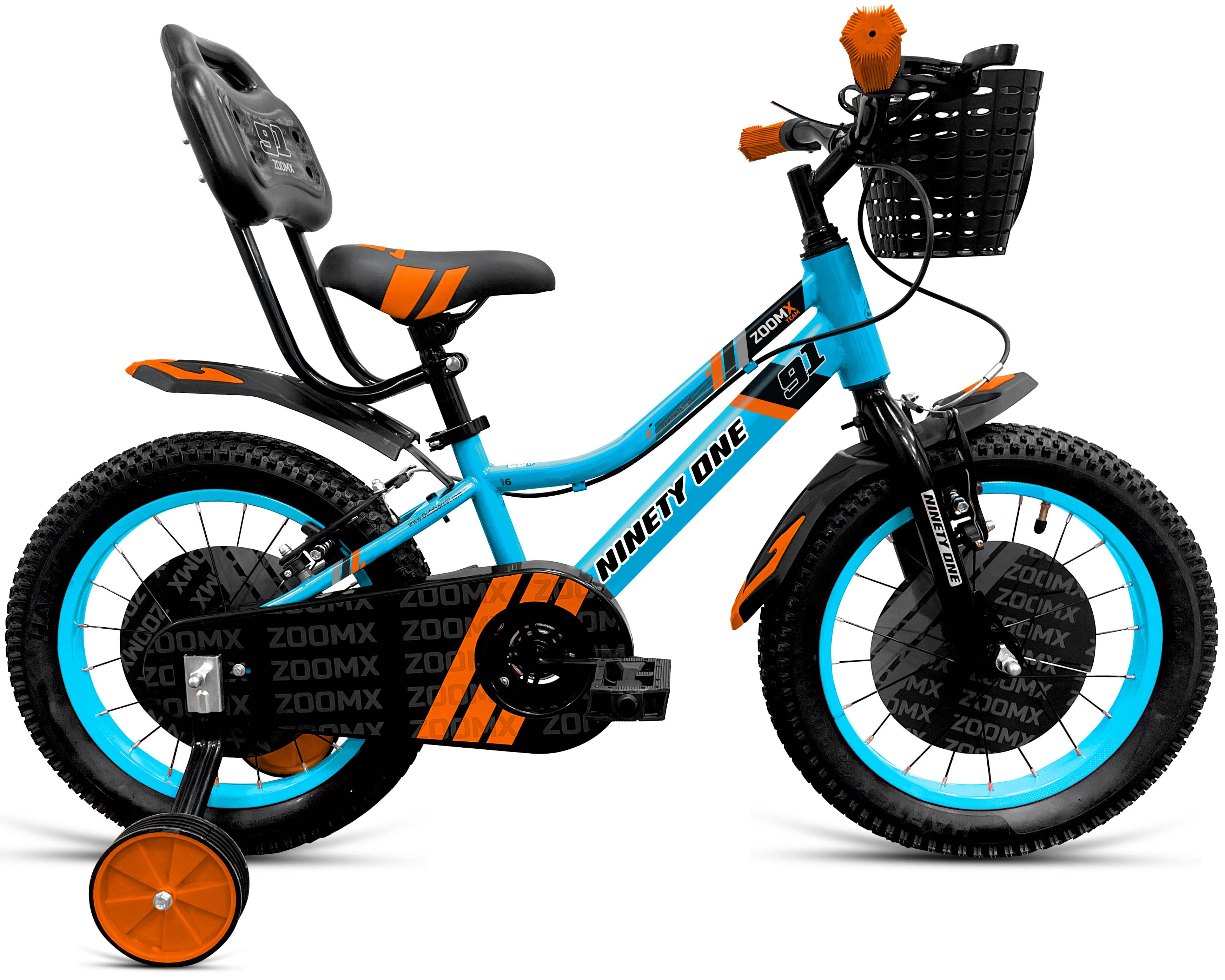 Zoom X 16T 90 SKD Pack of 2 (Cyan Orange) image 1