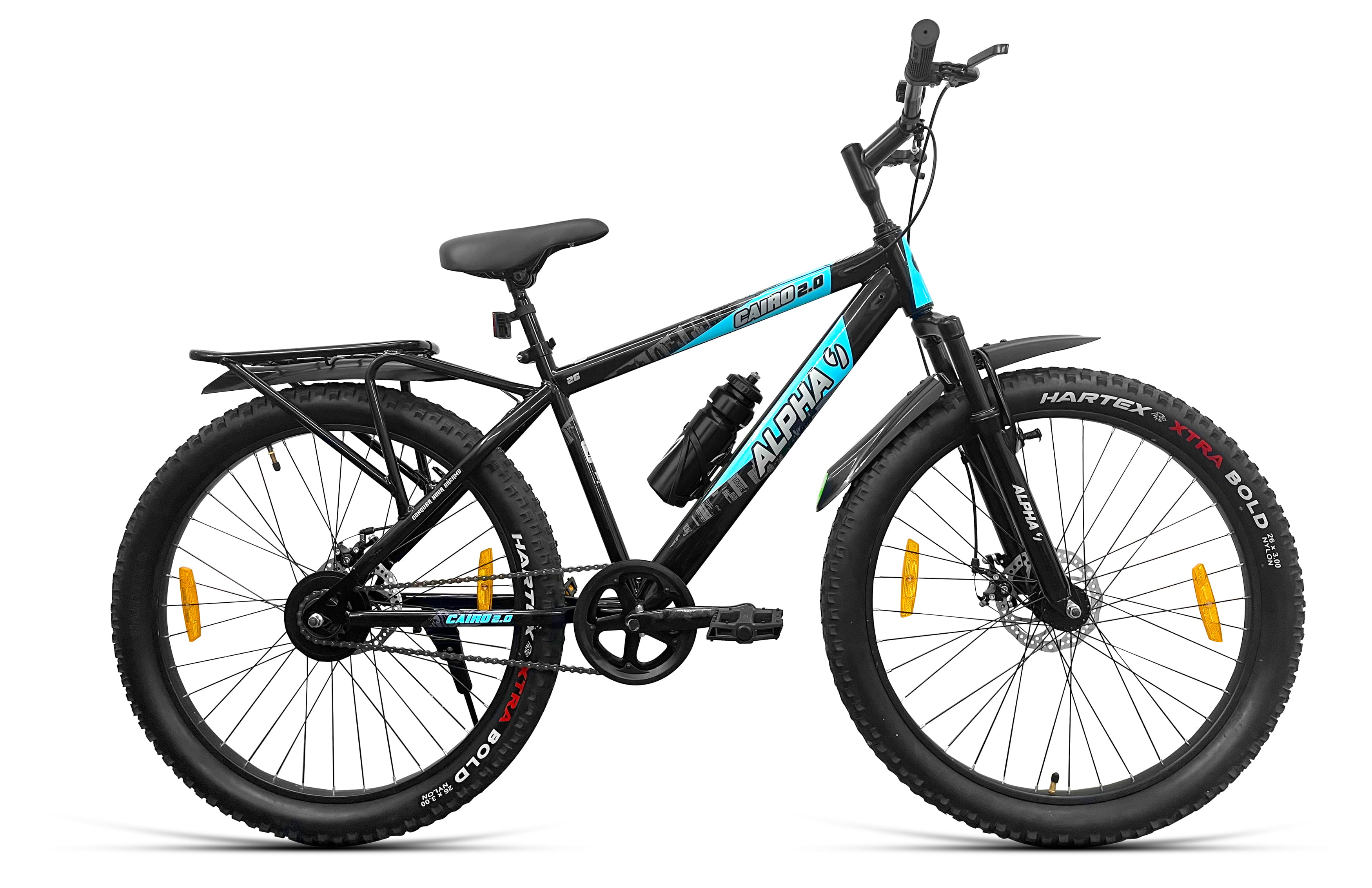 Cairo IBC D2TX 26T CKD Pack of 2 (Black Cyan) image 1