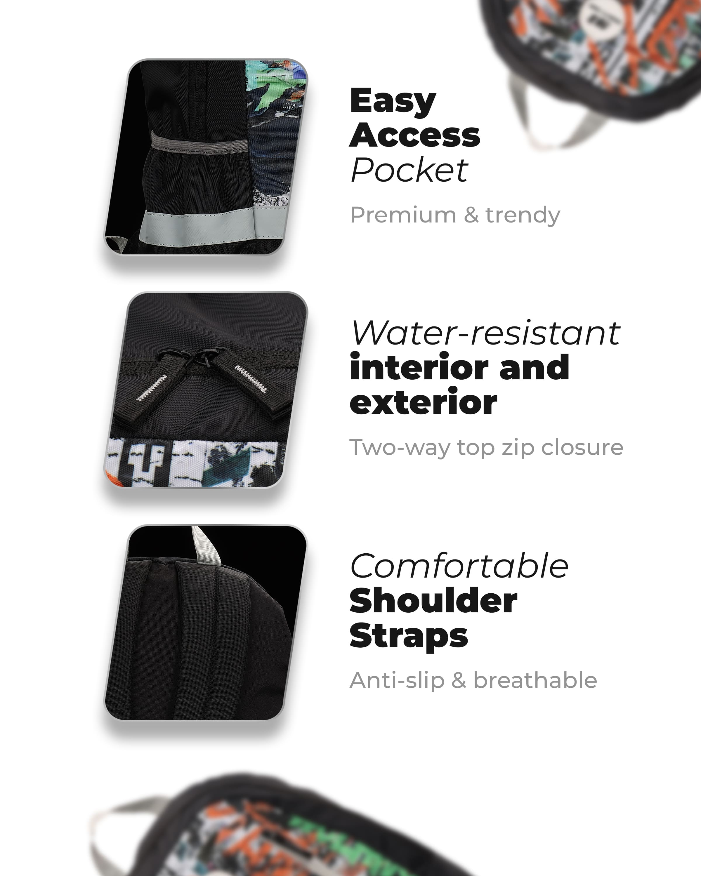 Top Selling  - 91Trailblazer 25L Unisex Black White Backpack at Rs. 1361 by Ninety One Cycle