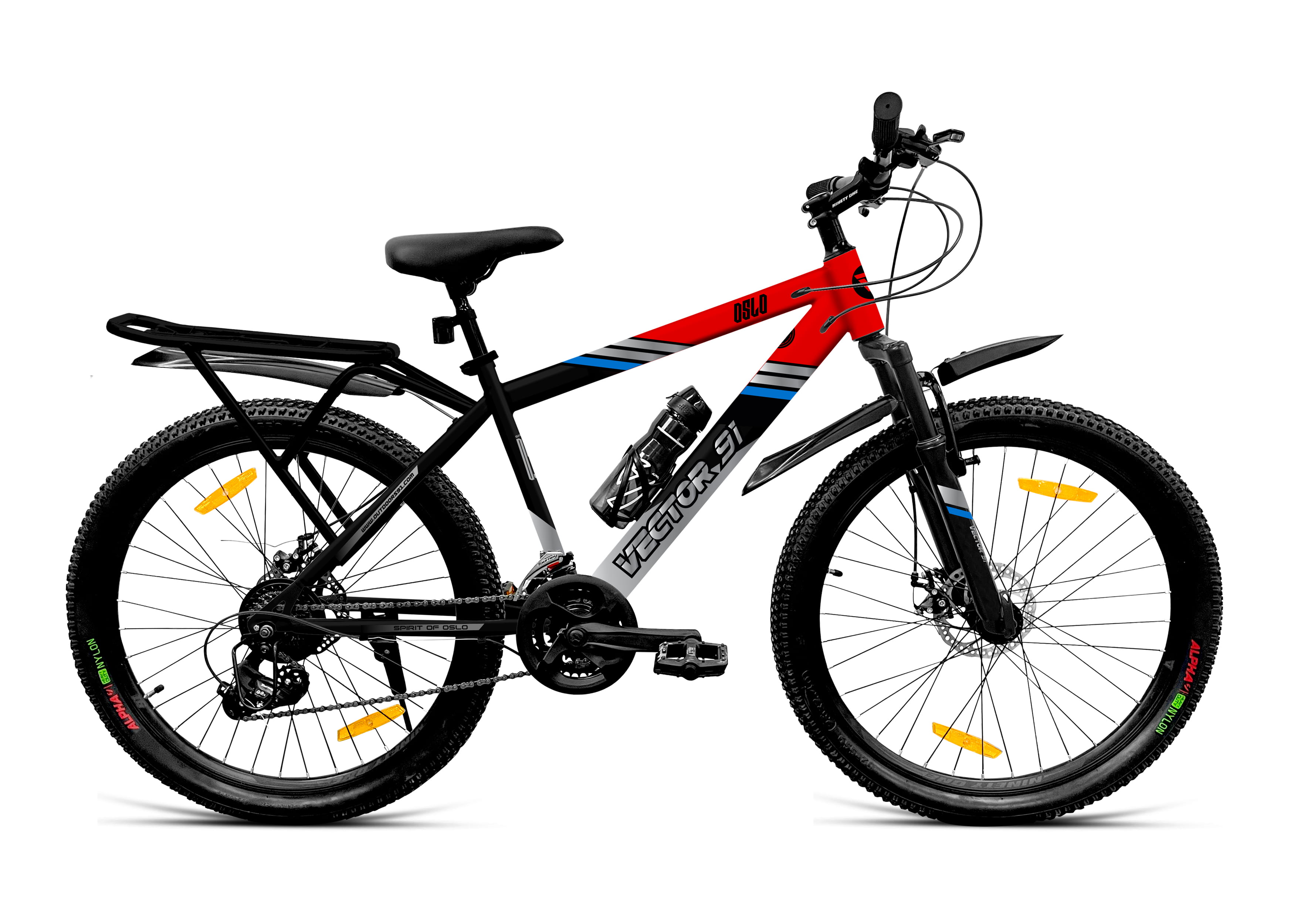 Oslo IBC D2TX 27 5T 90 SKD (Black Red) image 1