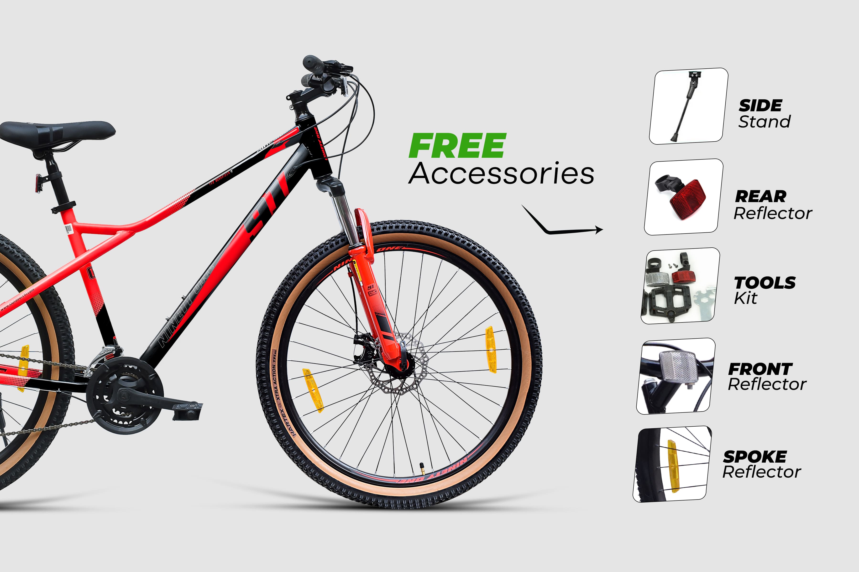 Buy Windrider 26T Cycle by 91 Online | Ninety One Bicycles