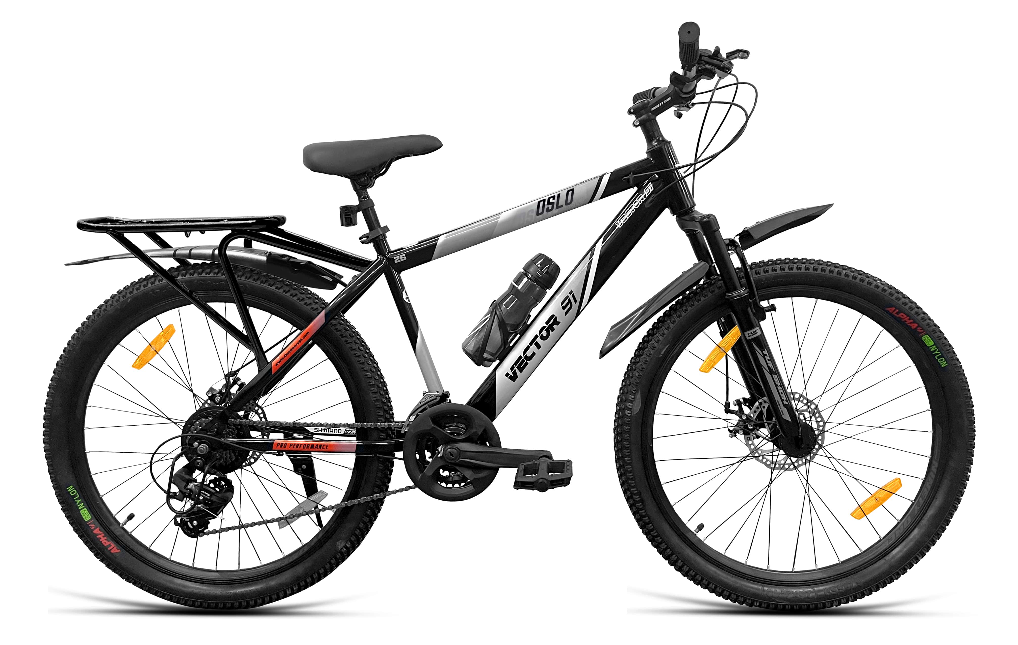 Oslo IBC D2TX 24T 21 Speed 90 SKD (Black Silver) image 1