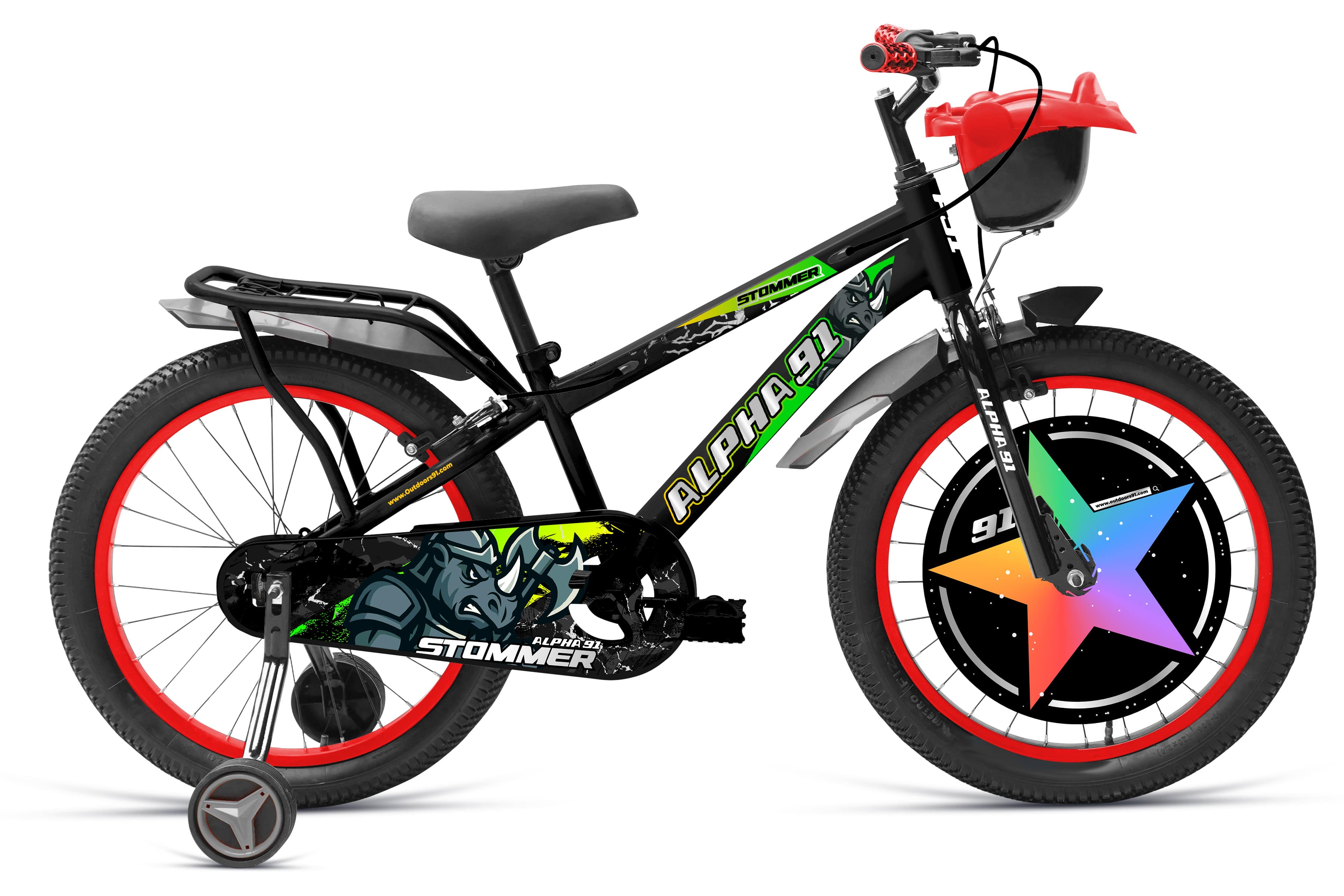 Stommer IBC 14T 90 SKD Pack of 2 (Black Green) image 1