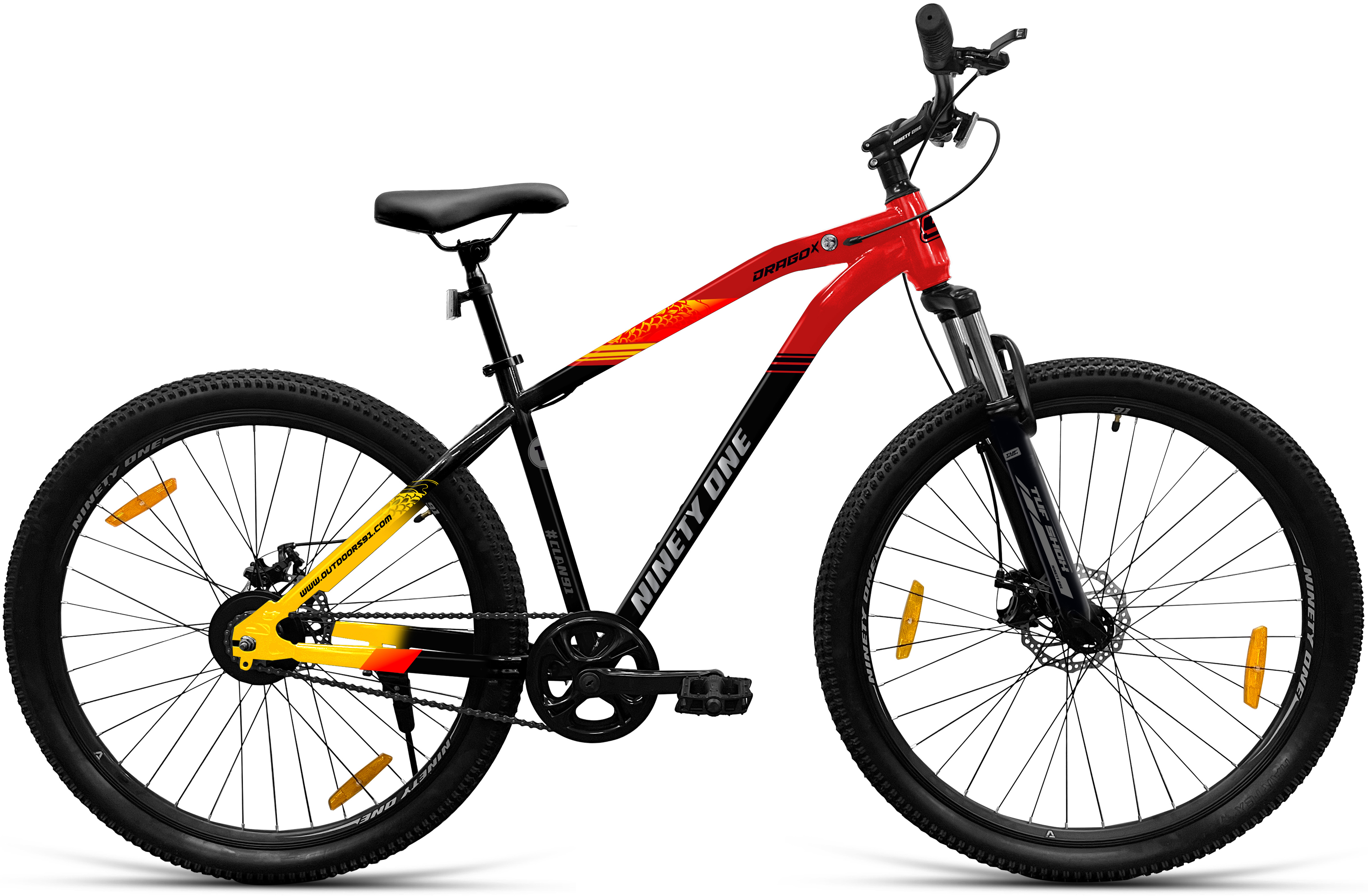 DragoX D2TX 27 5T 90 SKD (Red Black Yellow) image 1