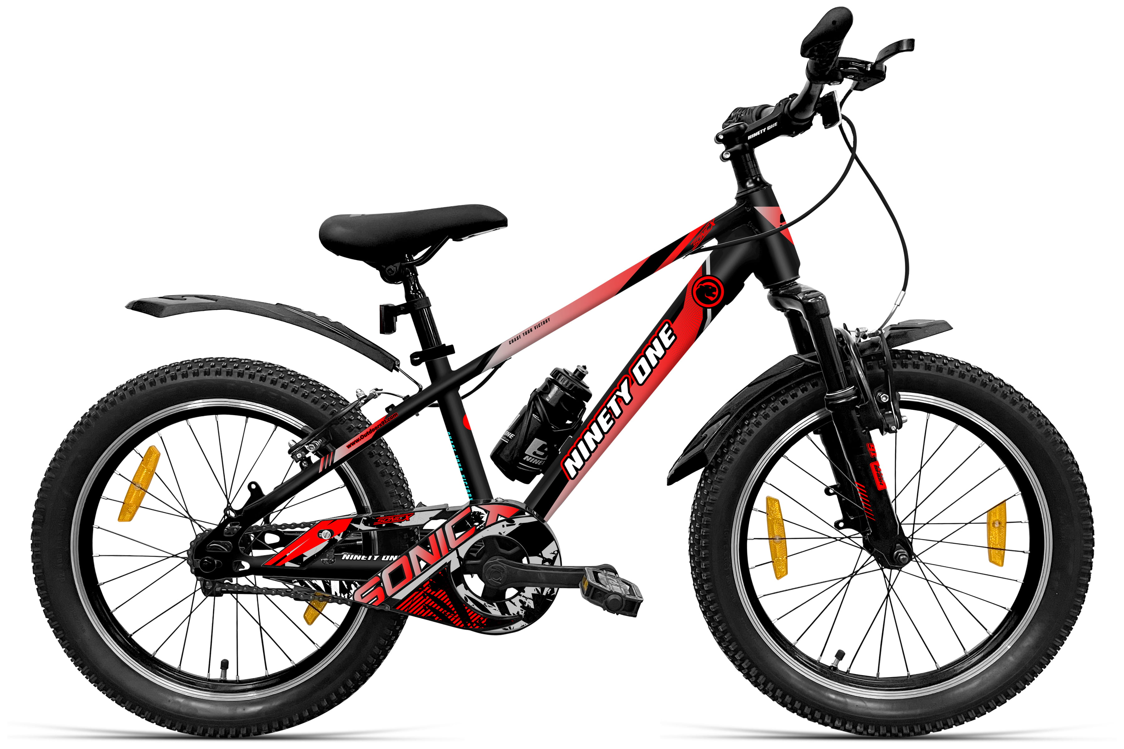 Sonic X 20T 90 SKD Pack of 1 (Black Red) image 1