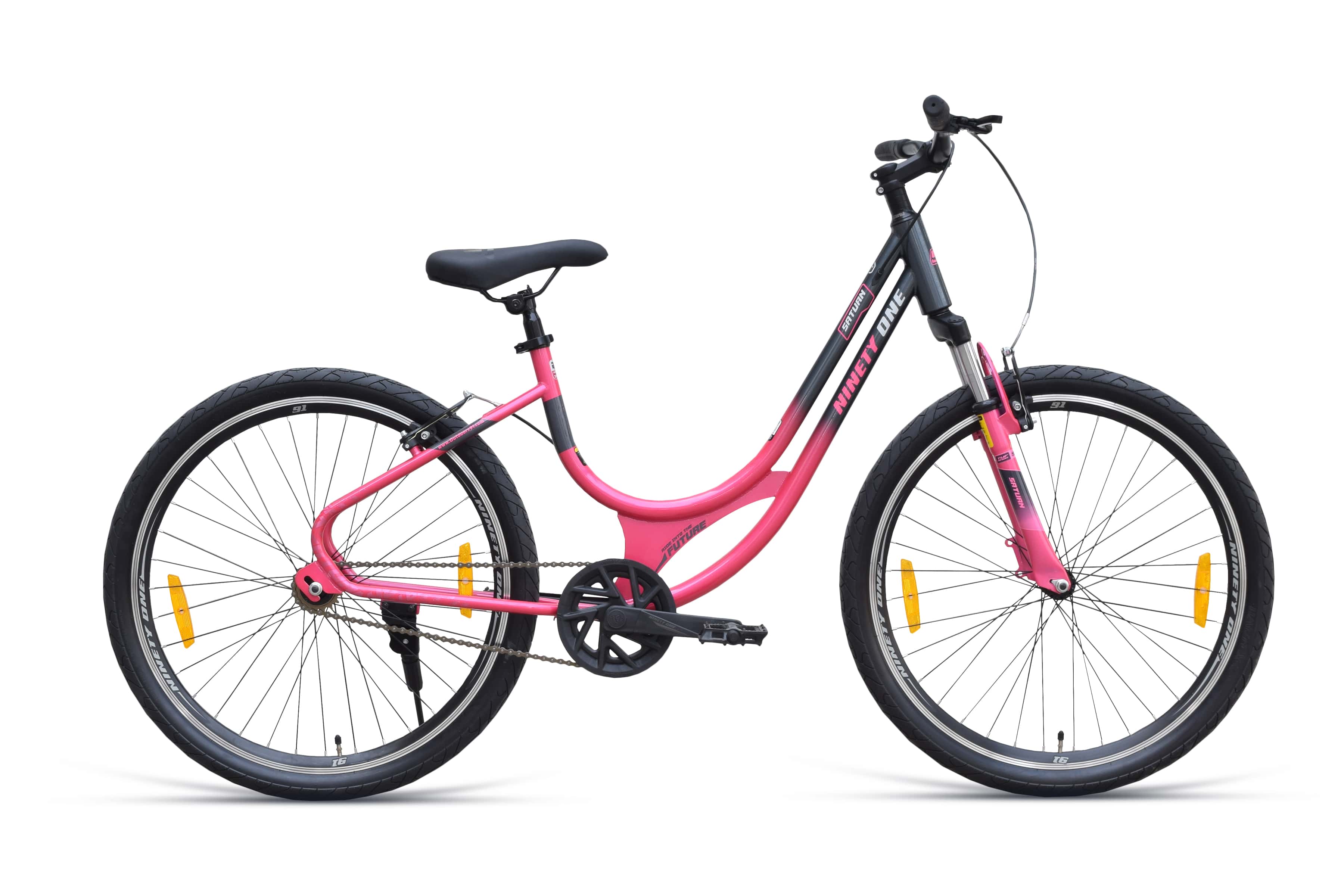 Saturn 26T Single Speed (Grey Pink) image 1