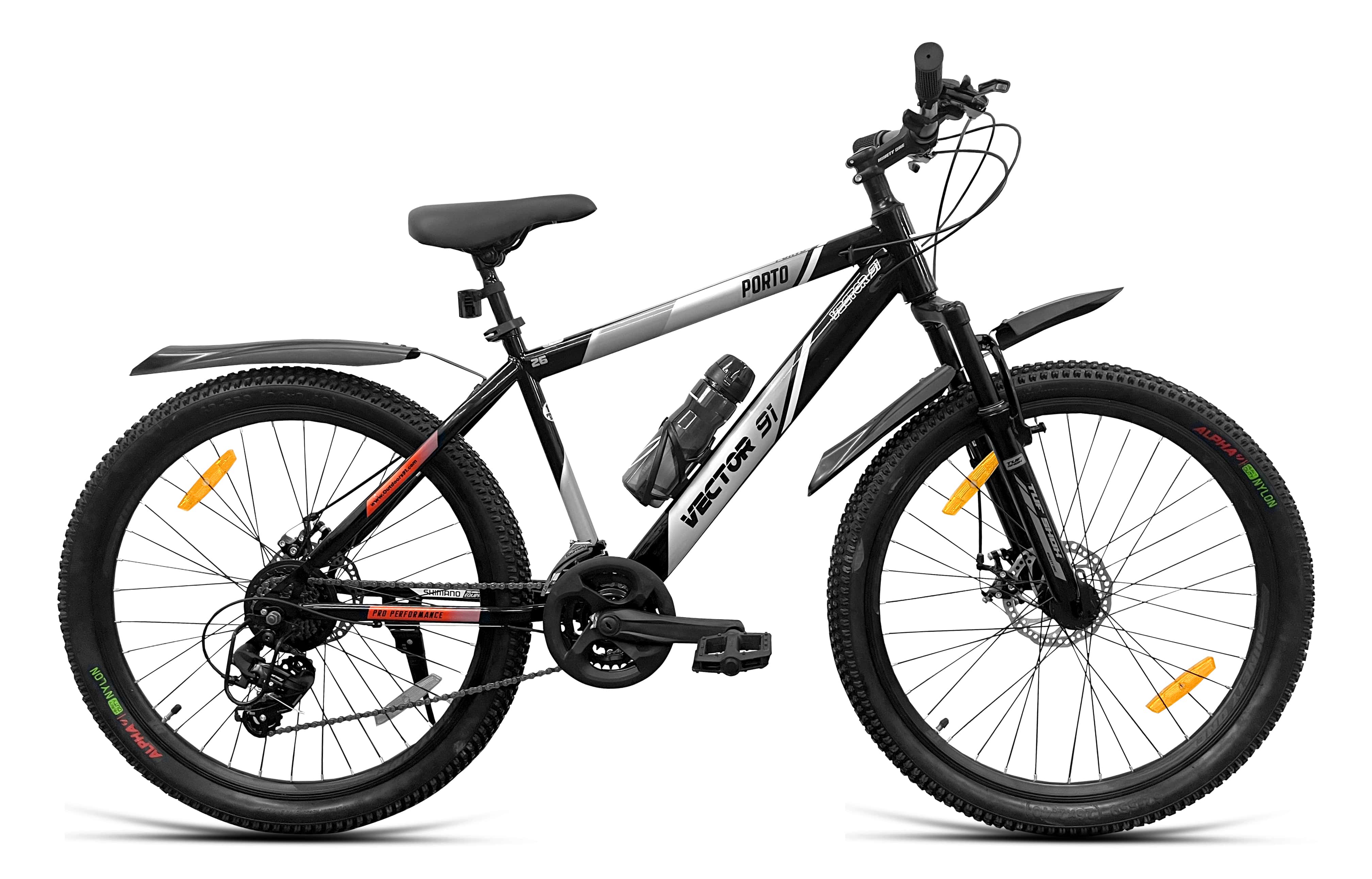 Porto D2TX 27 5T 21 Speed 90 SKD (Black Silver) image 1