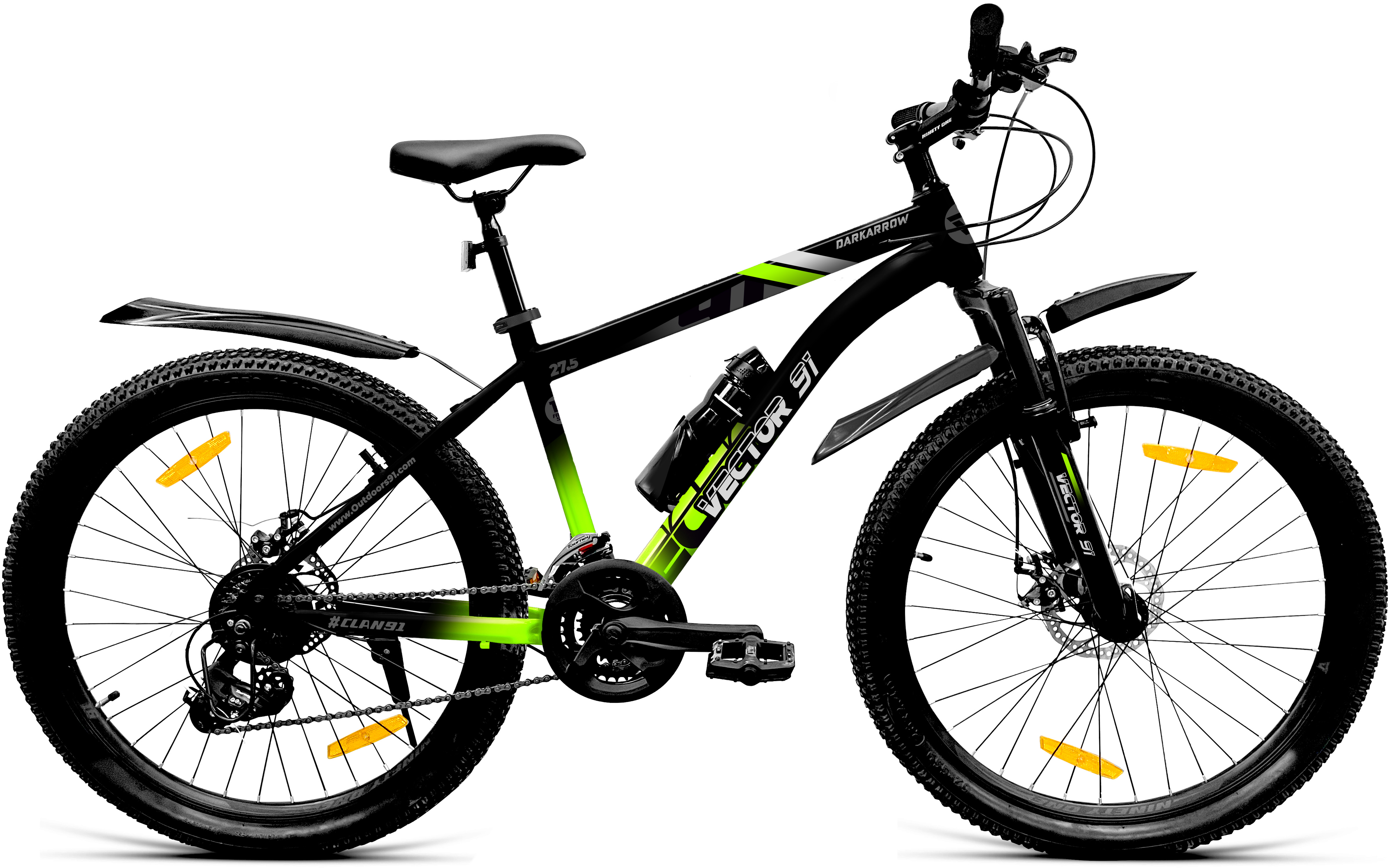 Dark Arrow 27 5T D2TX 21S 90 SKD P1 (Black Green) image 1
