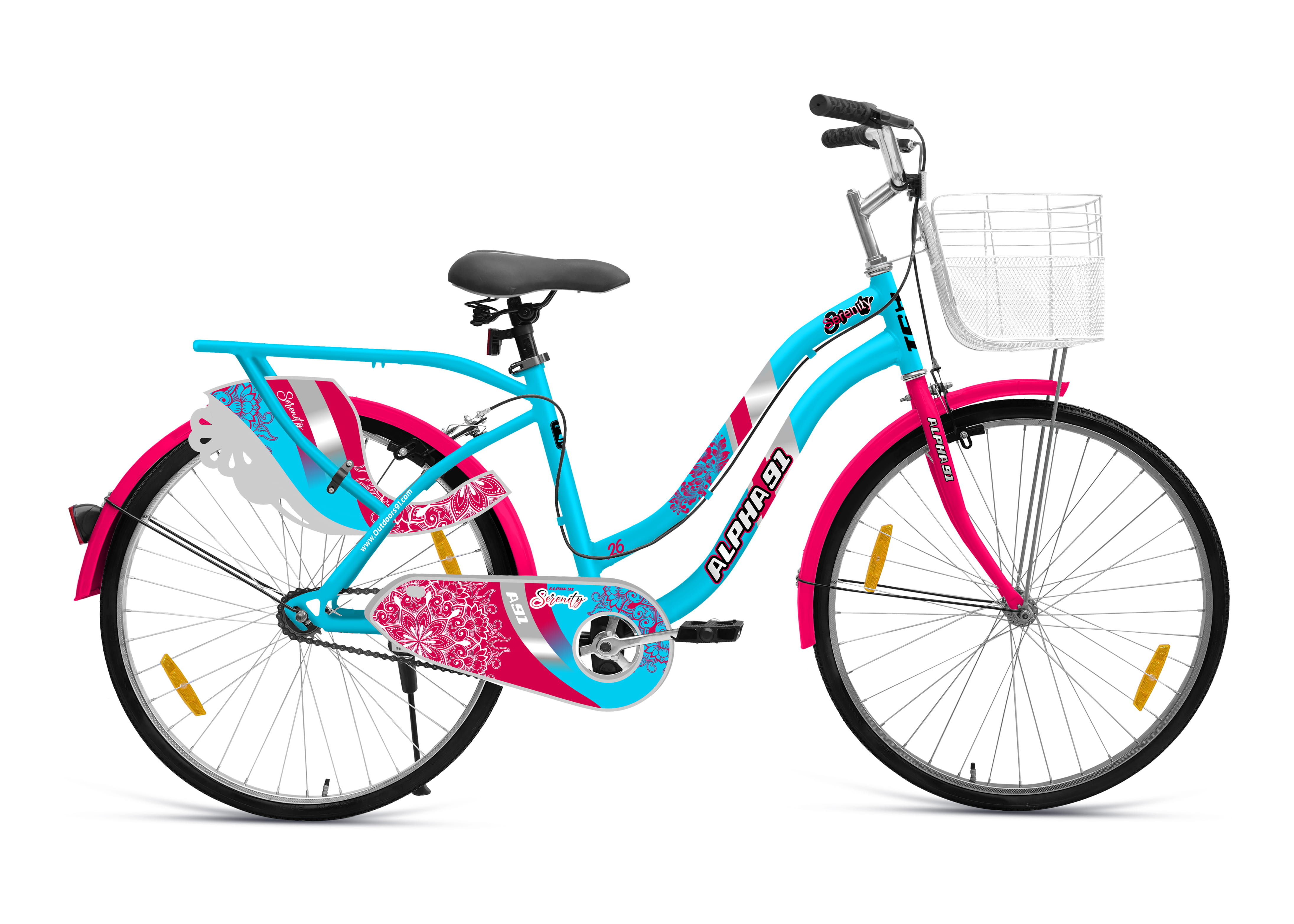 Serenity 26T RFC SS CKD P2 (Cyan Pink) image 1