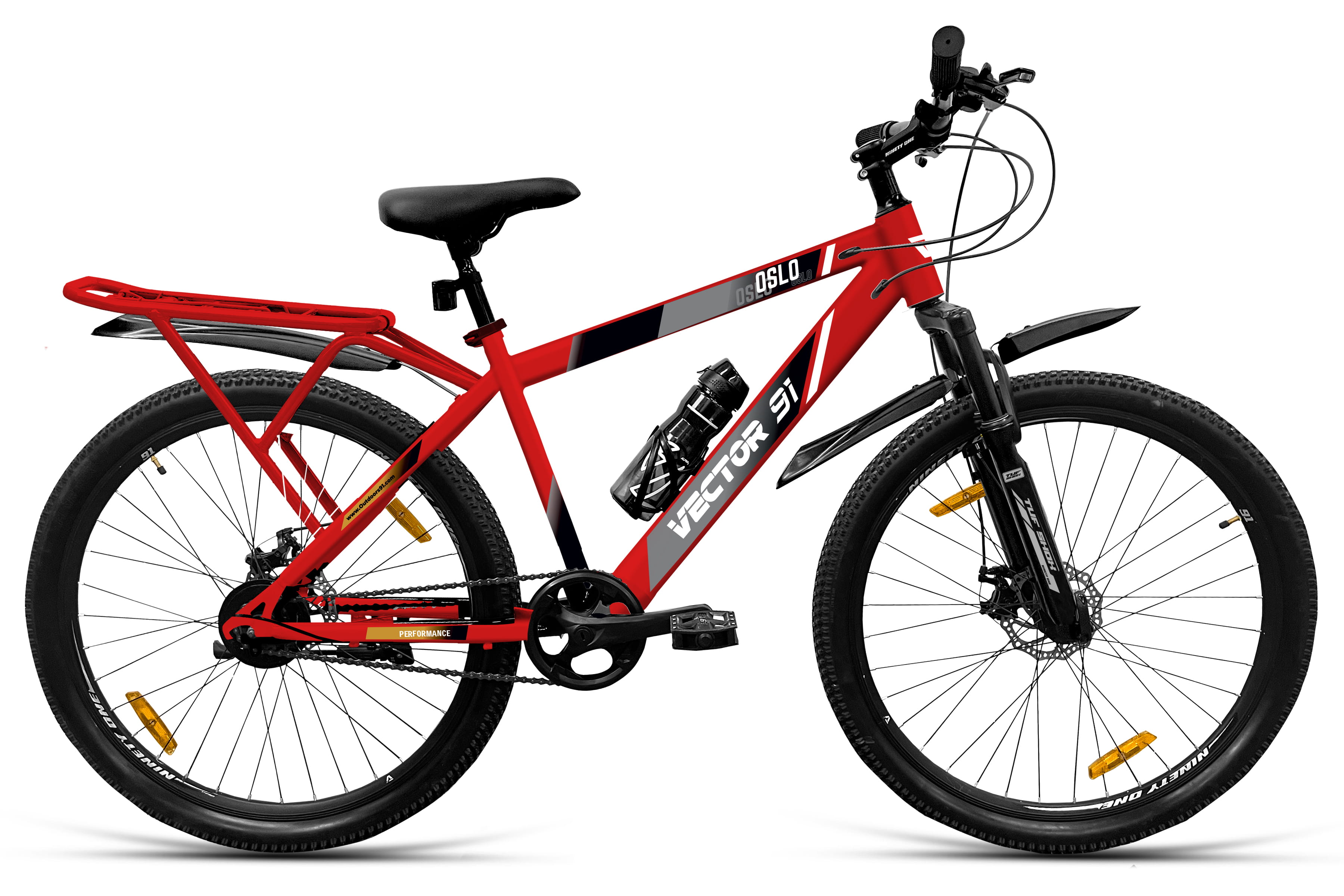 Oslo IBC D2TX 24T 90 SKD (Red Silver) image 1