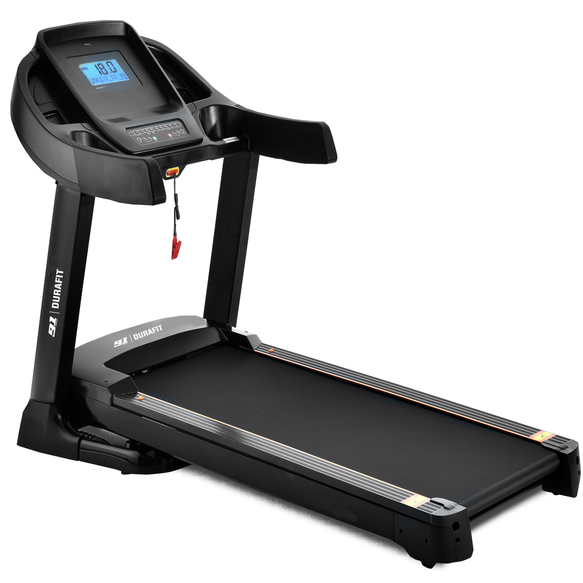 Focus Treadmill No Massager (White Black) image 1