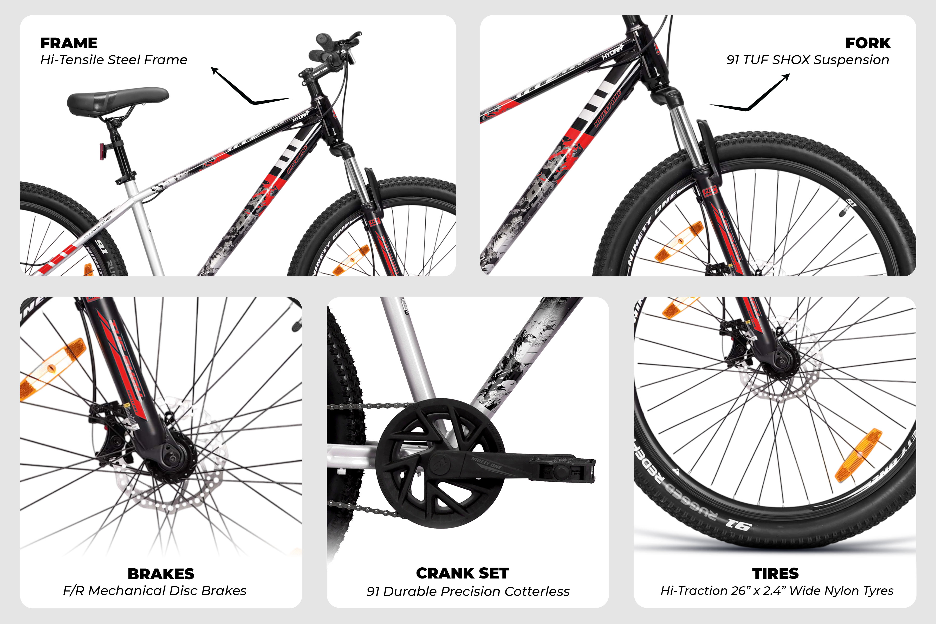 Buy Hydra X 26T Cycle by 91 Online | Ninety One Bicycles