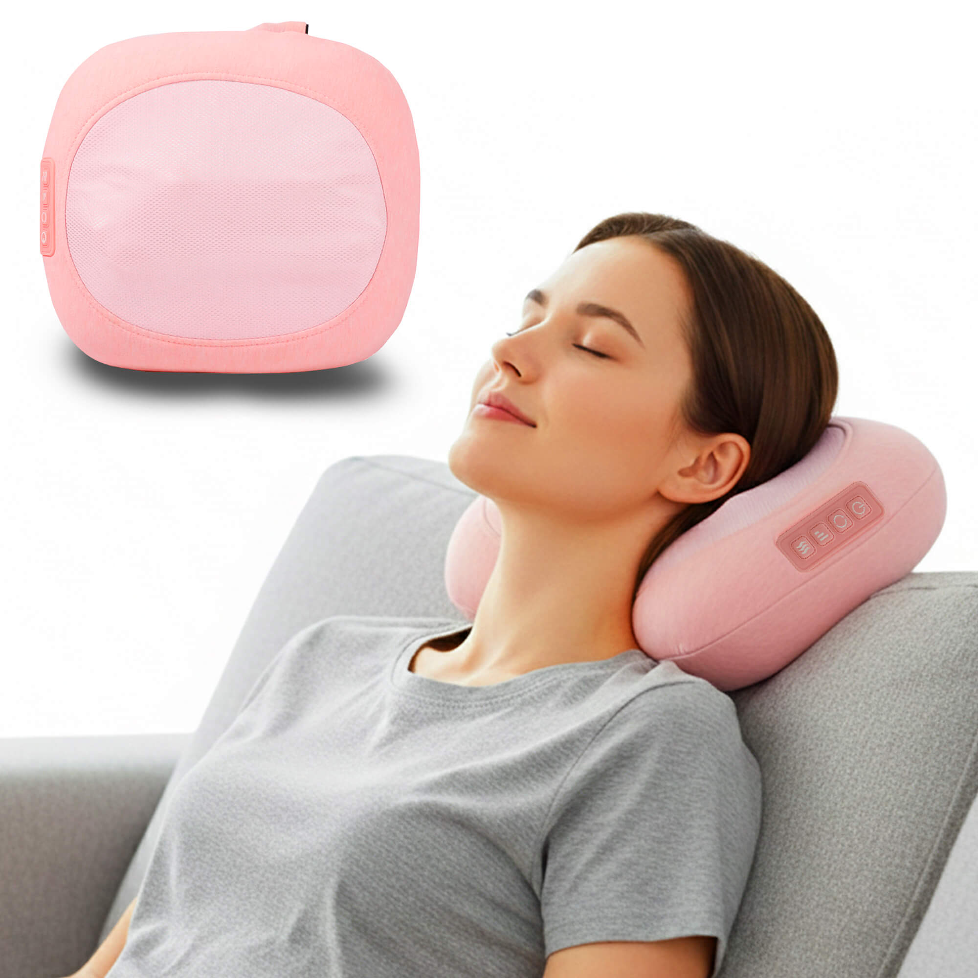 Soma Massage Futon (Pink) image 1