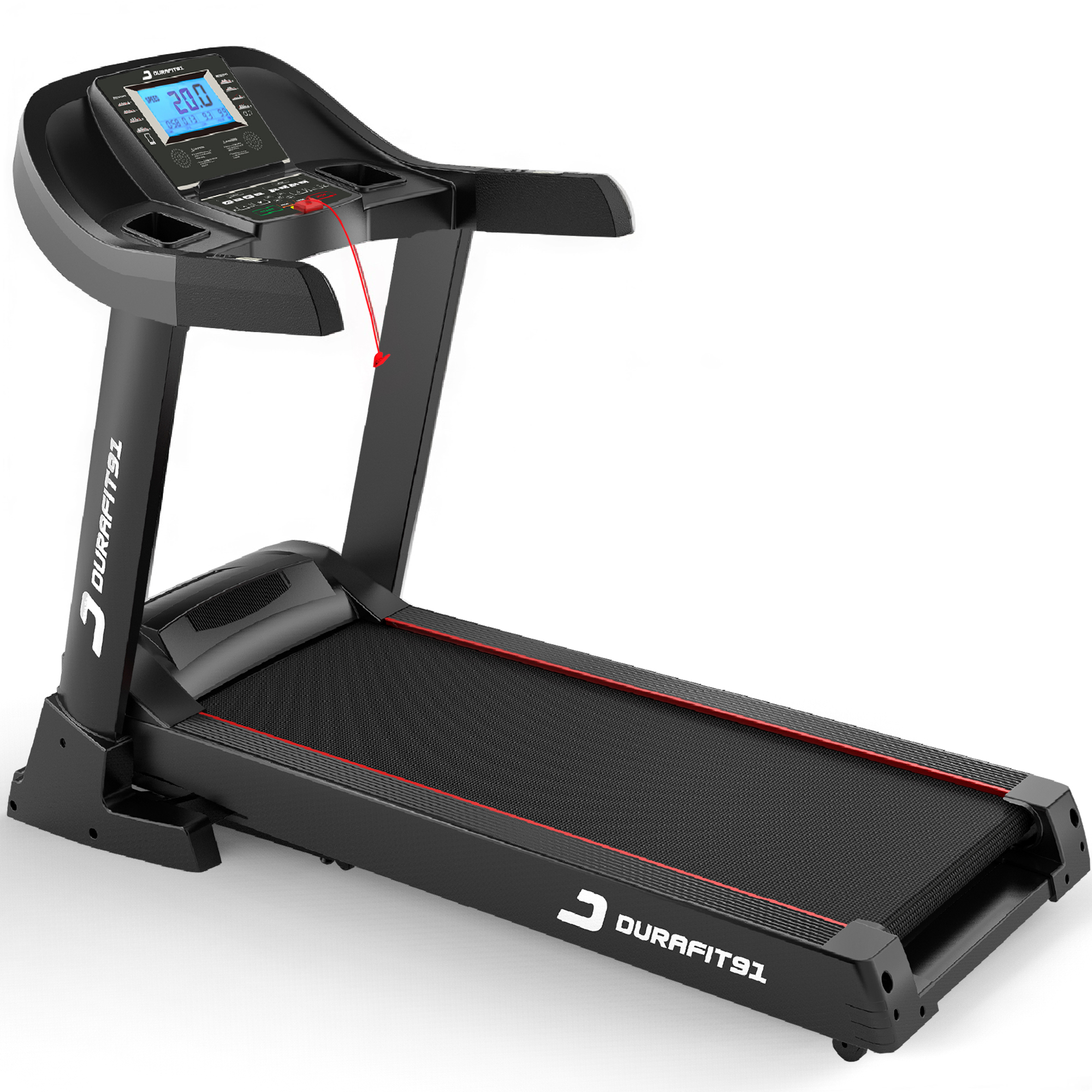 Champion Single Function Treadmill (Black) image 1