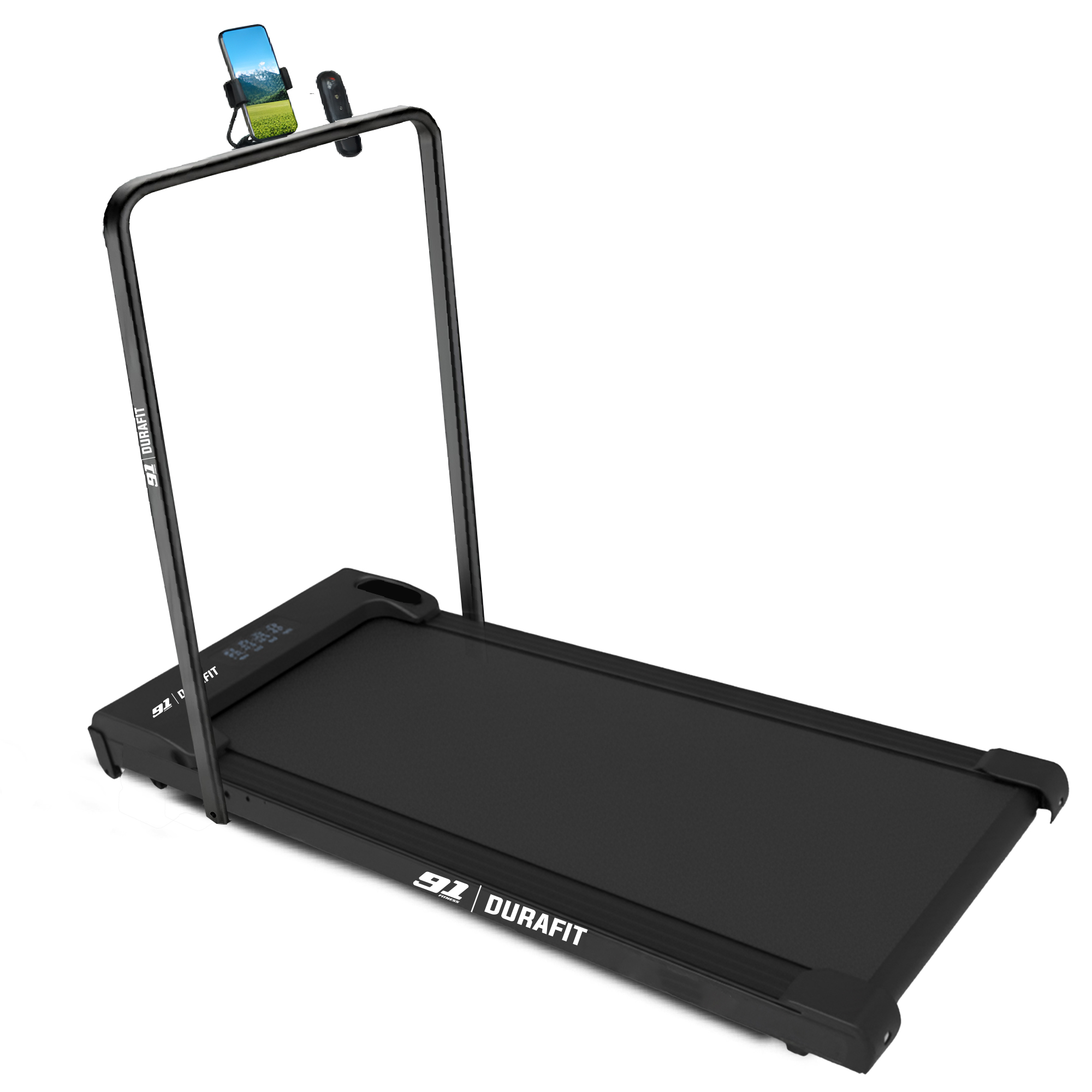 Compact Single Function Treadmill (Black) image 1