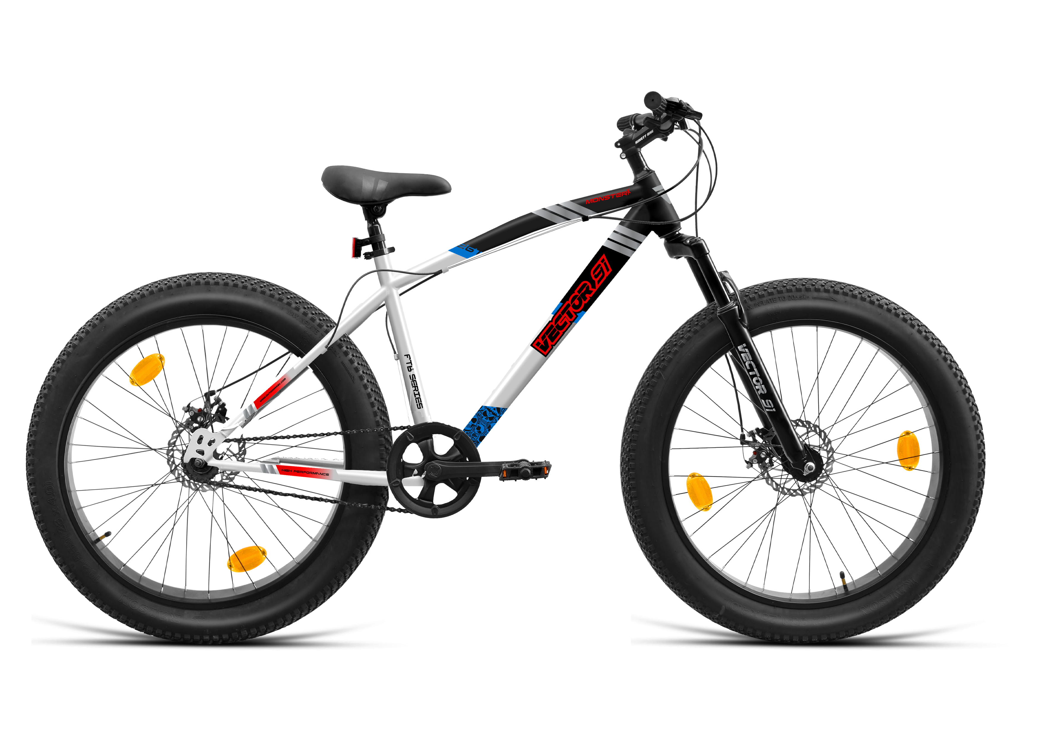 Monster X 4 0 26T D2TX SS 90 SKD P1 (Red Black) image 1