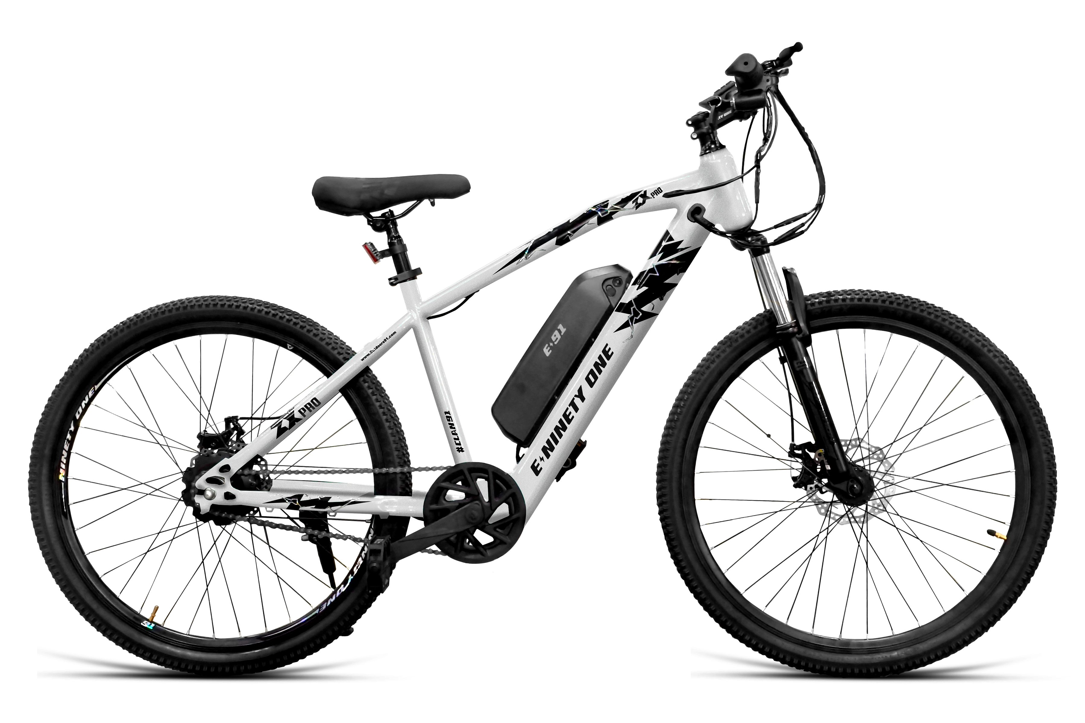 ZX Pro 27 5T Single Speed 10 4 Ah (Silver Black) image 1