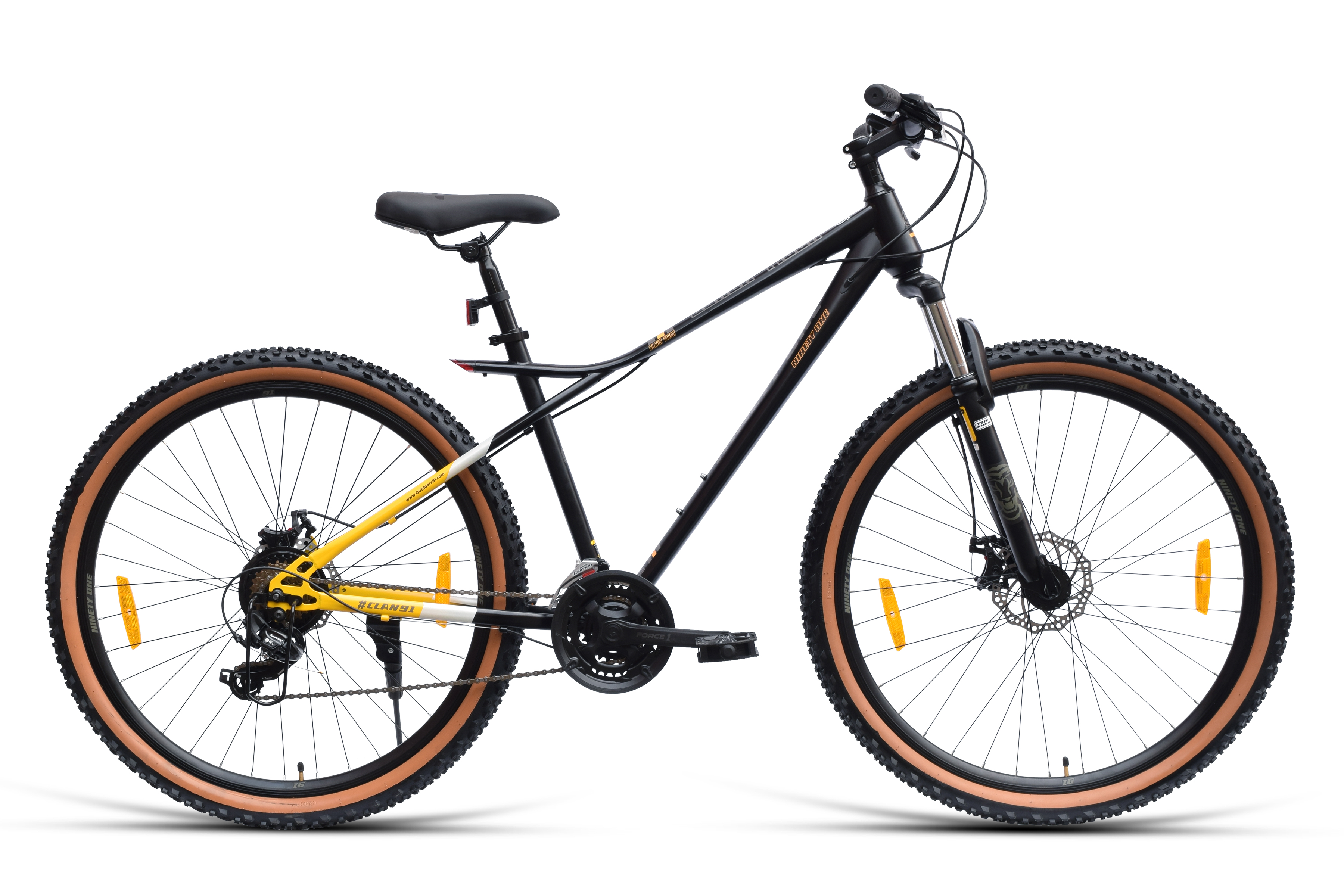 Black Tiger 24T Multi Speed (Black Yellow) image 1