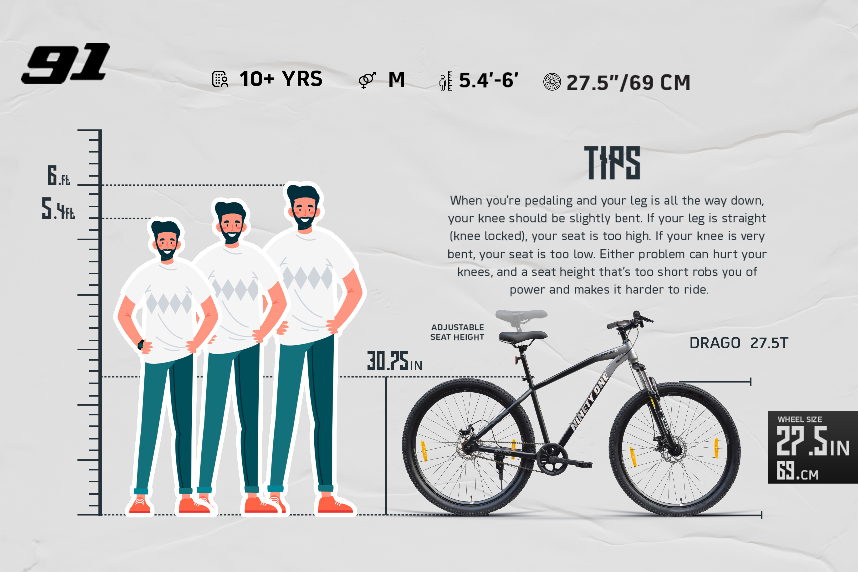 Buy Drago Single Speed Cycle by 91 Online Ninety One Bicycles