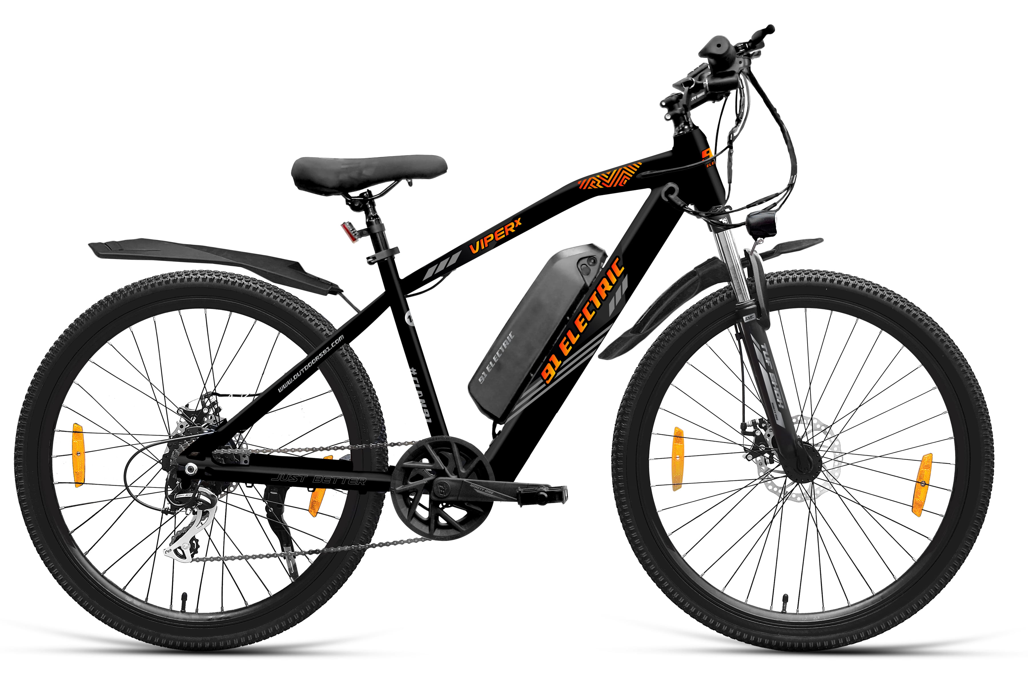 ViperX Electric 9 0Ah LCD 27 5T D2TX 7S 90 SKD P1 (Black Orange) image 1