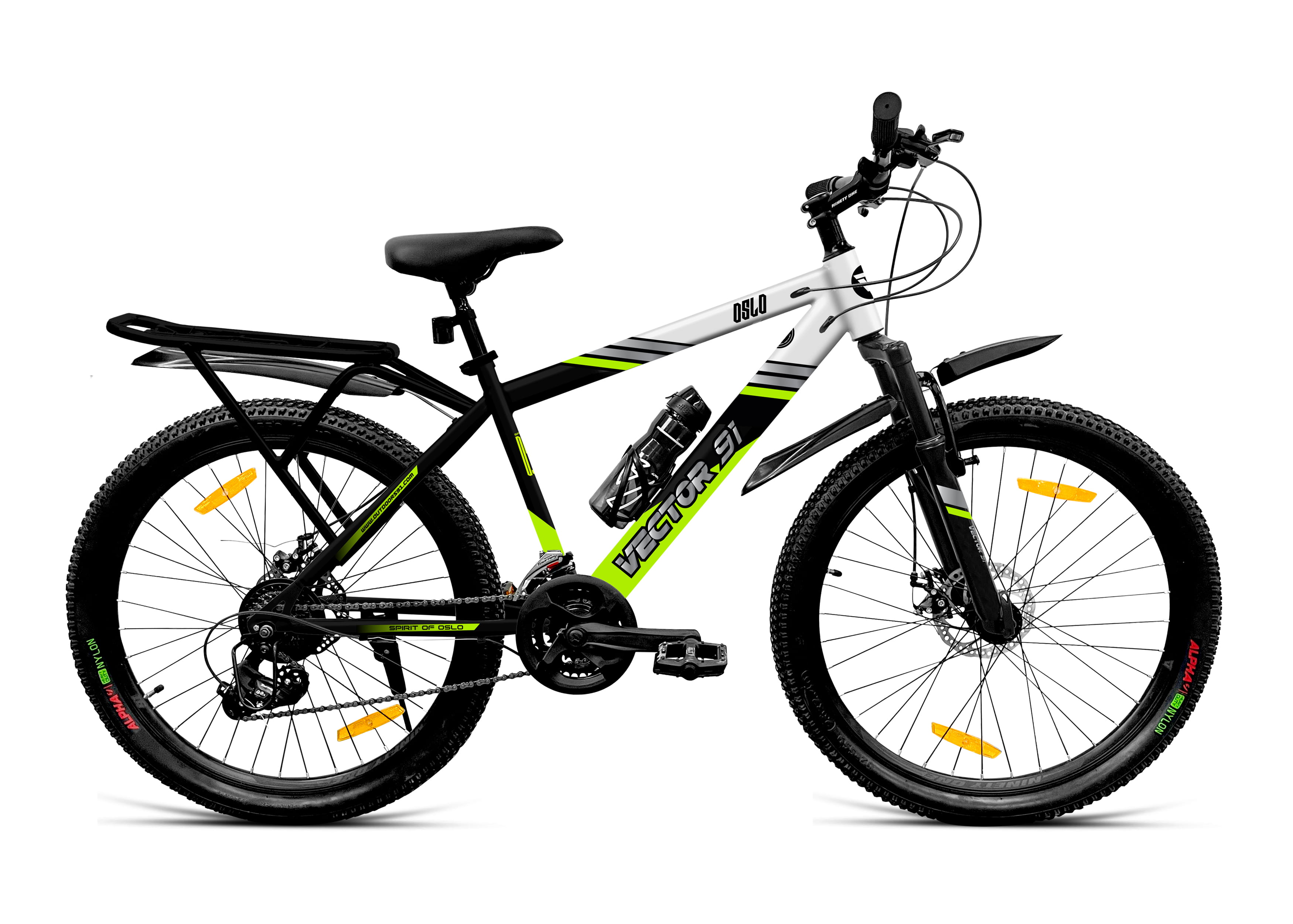 Oslo IBC D2TX 26T 21 Speed 90 SKD (Black Silver) image 1