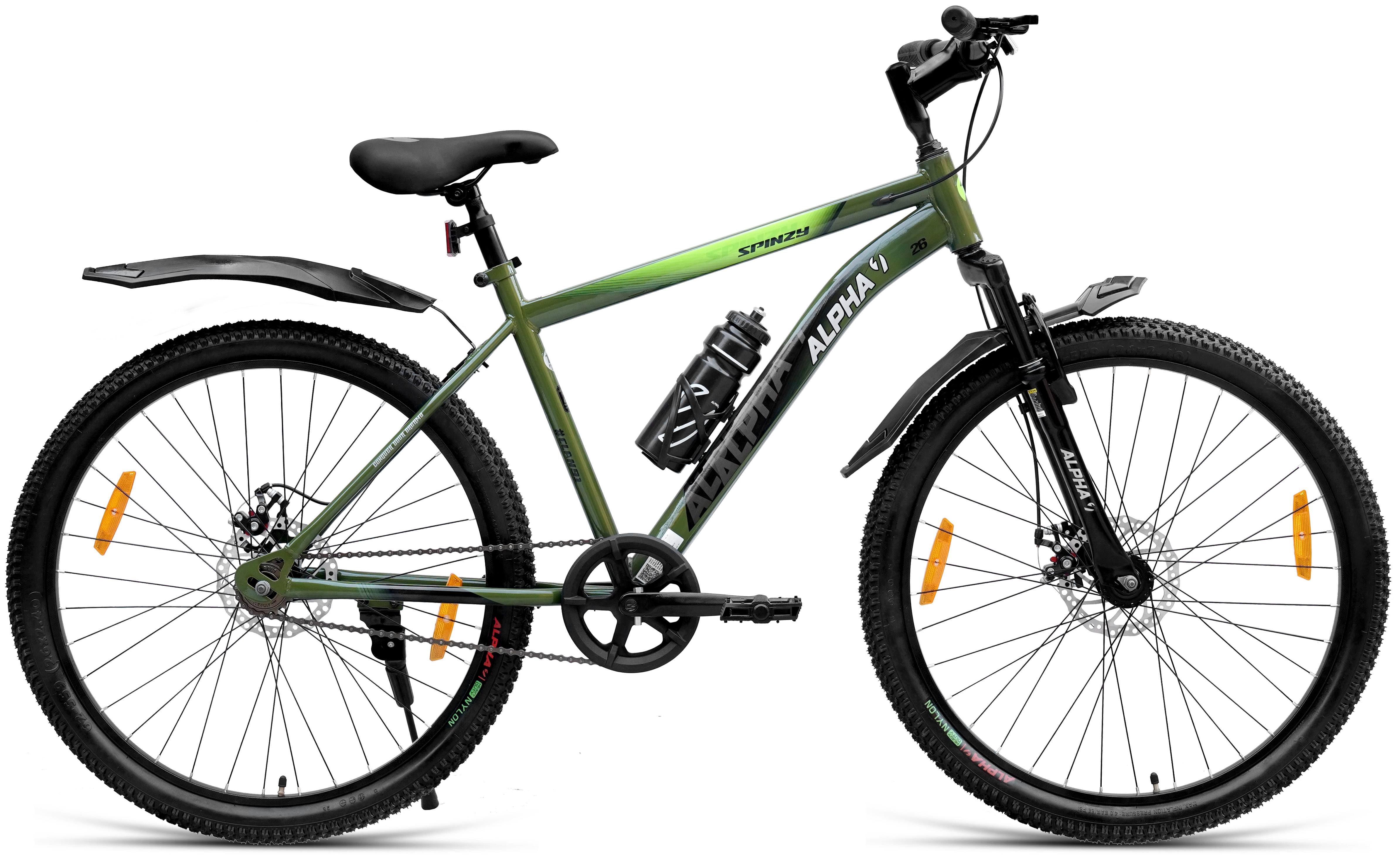 Spinzy D2TX 26T CKD pack of 2 (Military Green) image 1