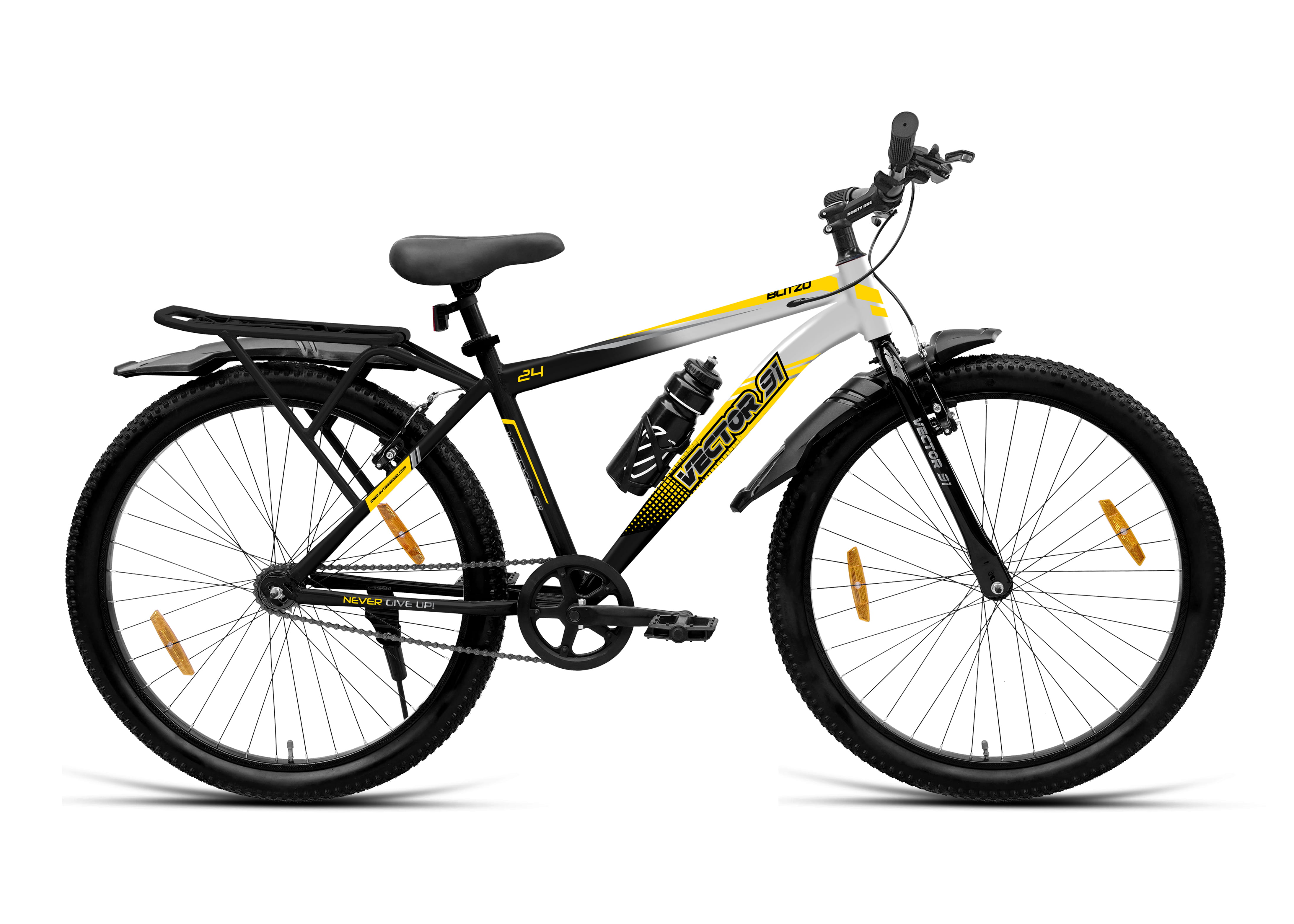 Blitzo IBC 24T CKD pack of 2 (Black Yellow) image 1