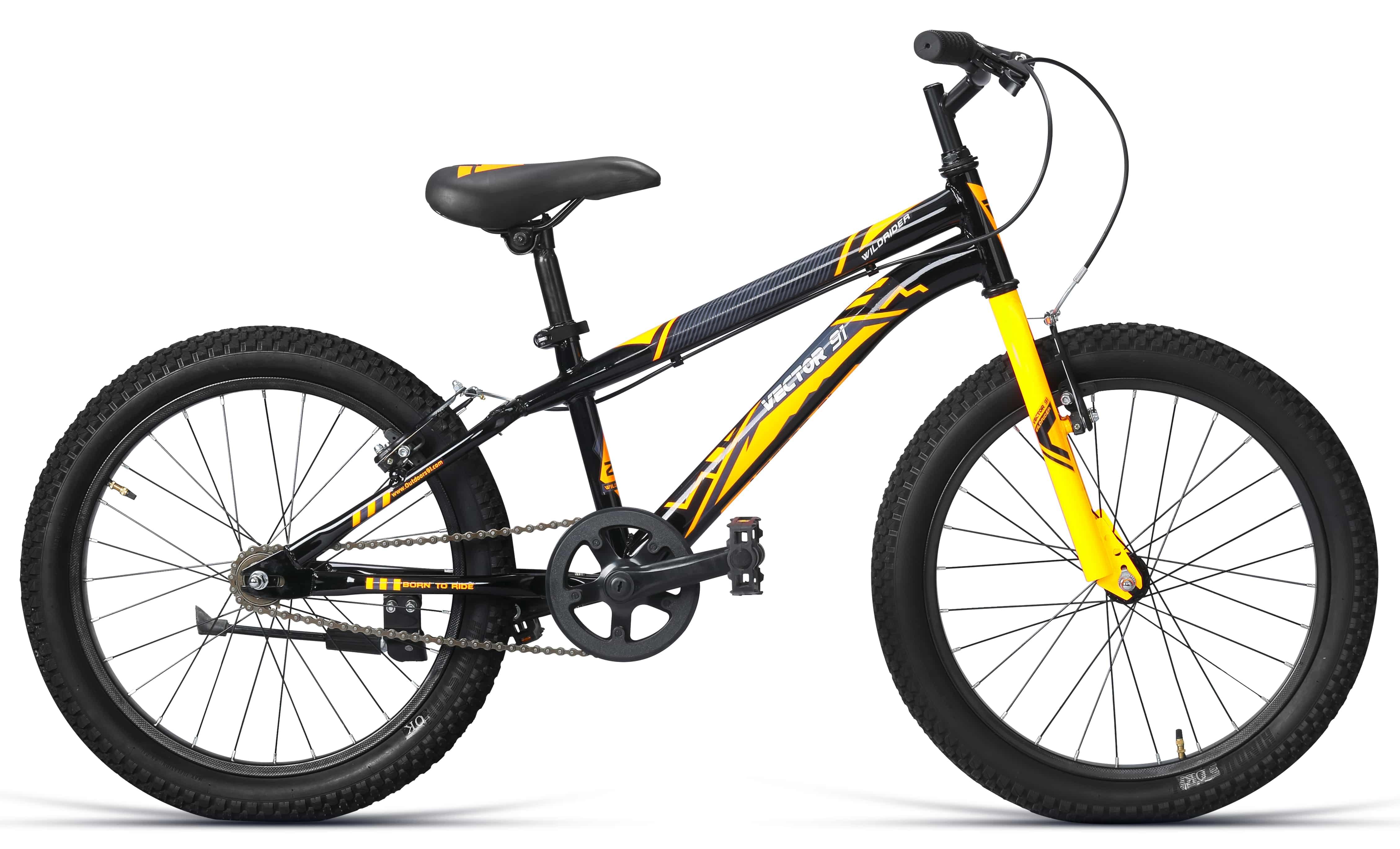 Wildrider 20T CKD pack of 2 (Black Yellow) image 1